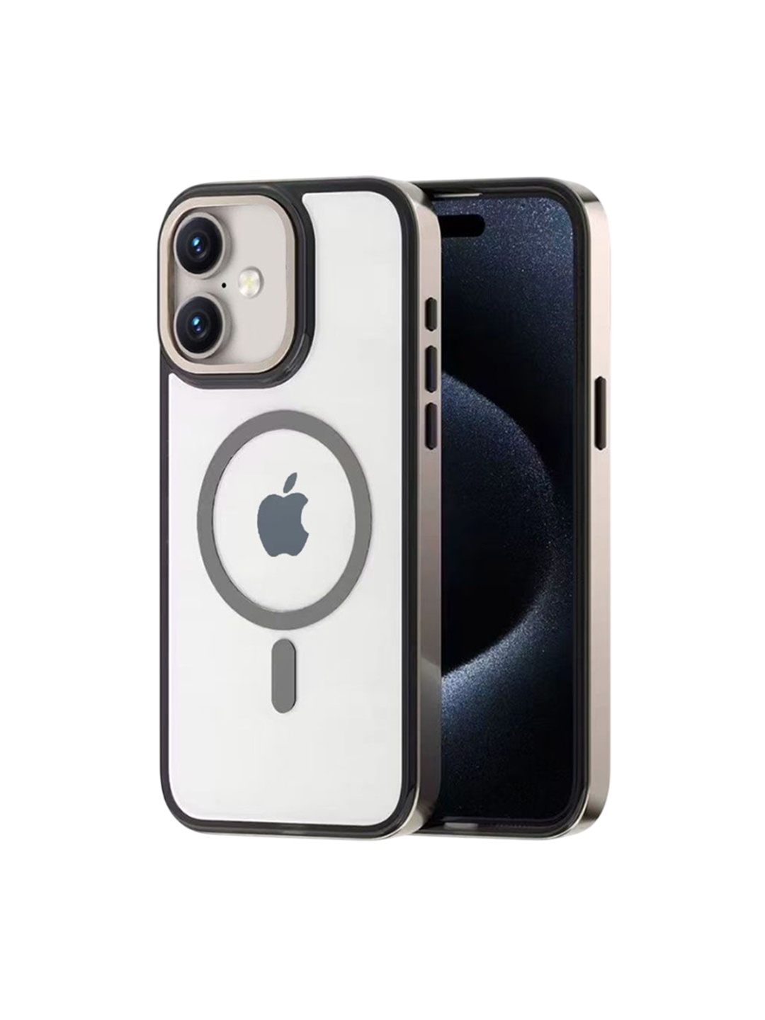 

Luxury Kase LK178 iPhone 16 Electroplate Titanium Matte Plated Back Case, Rose gold