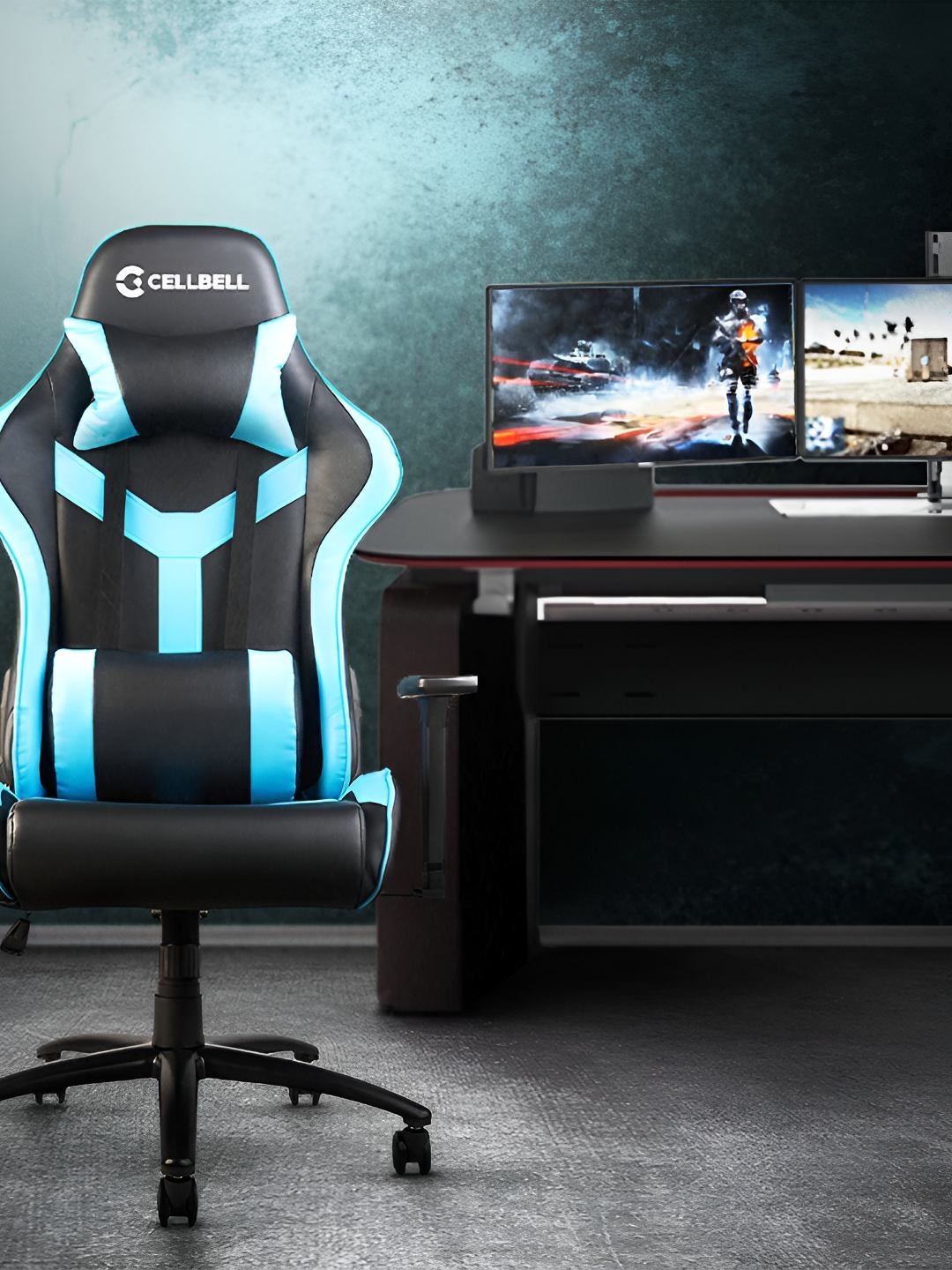 

CELLBELL GC03 Blue & Black Transformer Series Gaming Chair