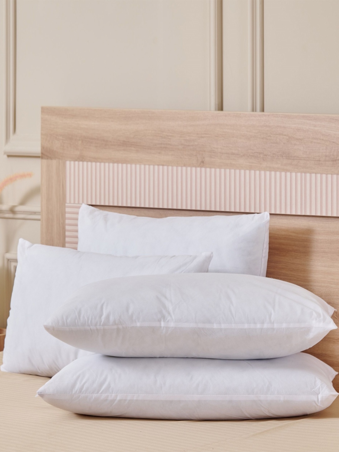 

Home Centre Corsica Symphony White 4 Pieces Ultra Soft Sleep Pillows