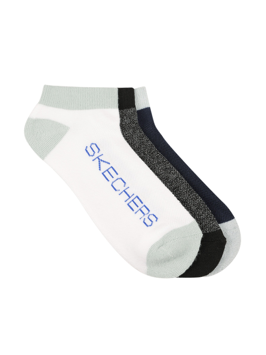 

Skechers Men Set Of 3 Low Cut Socks, White
