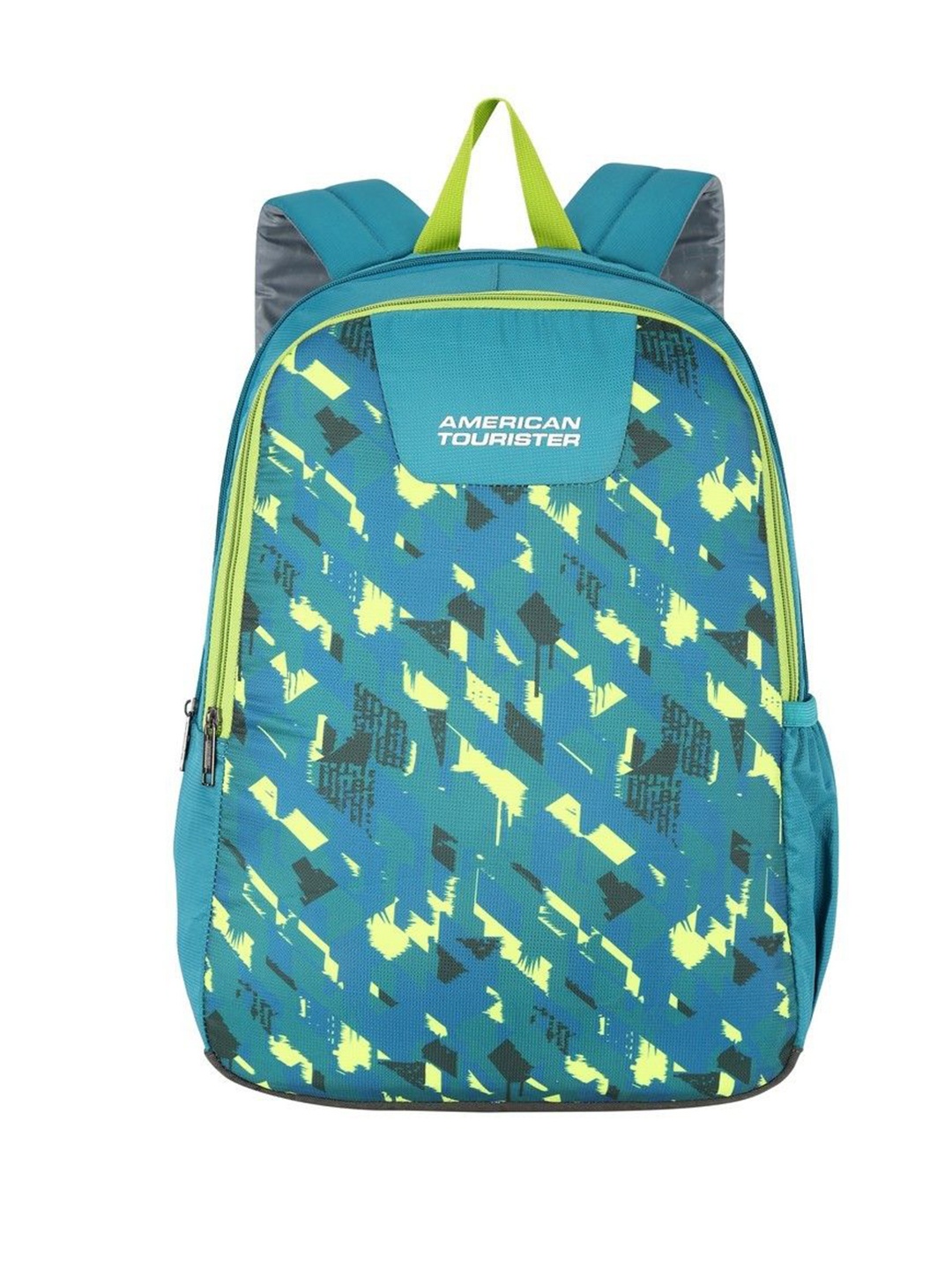 

AMERICAN TOURISTER Unisex Printed Yoke-Style Strap Backpack, Teal