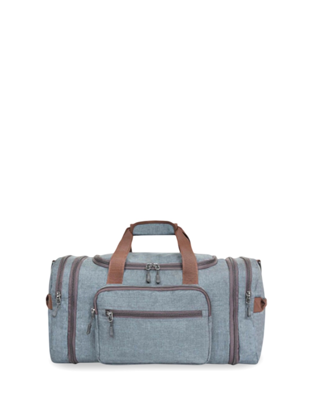 

FATMUG Large Casual Shoulder Straps Duffel Bag, Grey