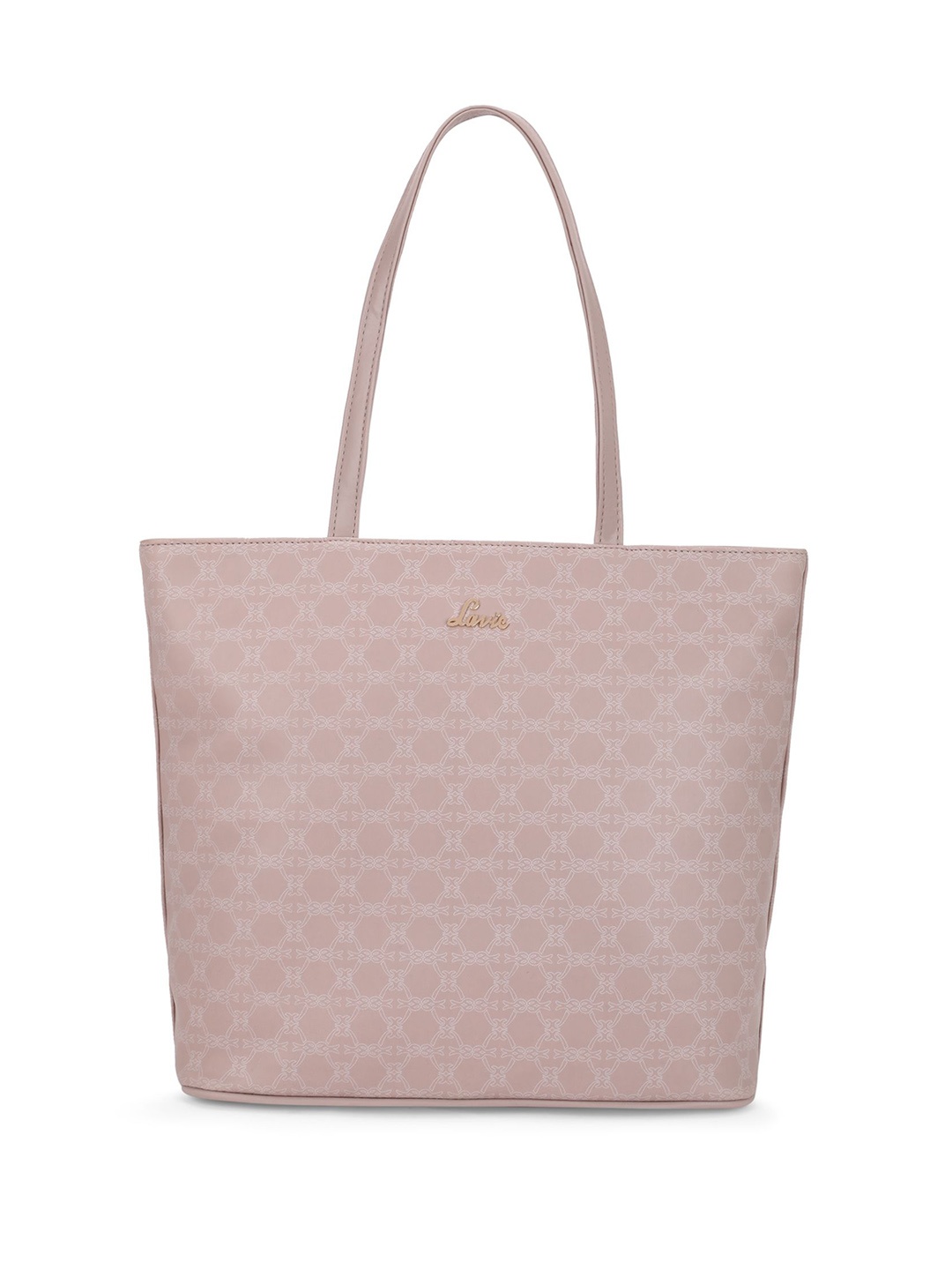 

Lavie Women Abstract Printed Structured Leather Shoulder Bag, Pink