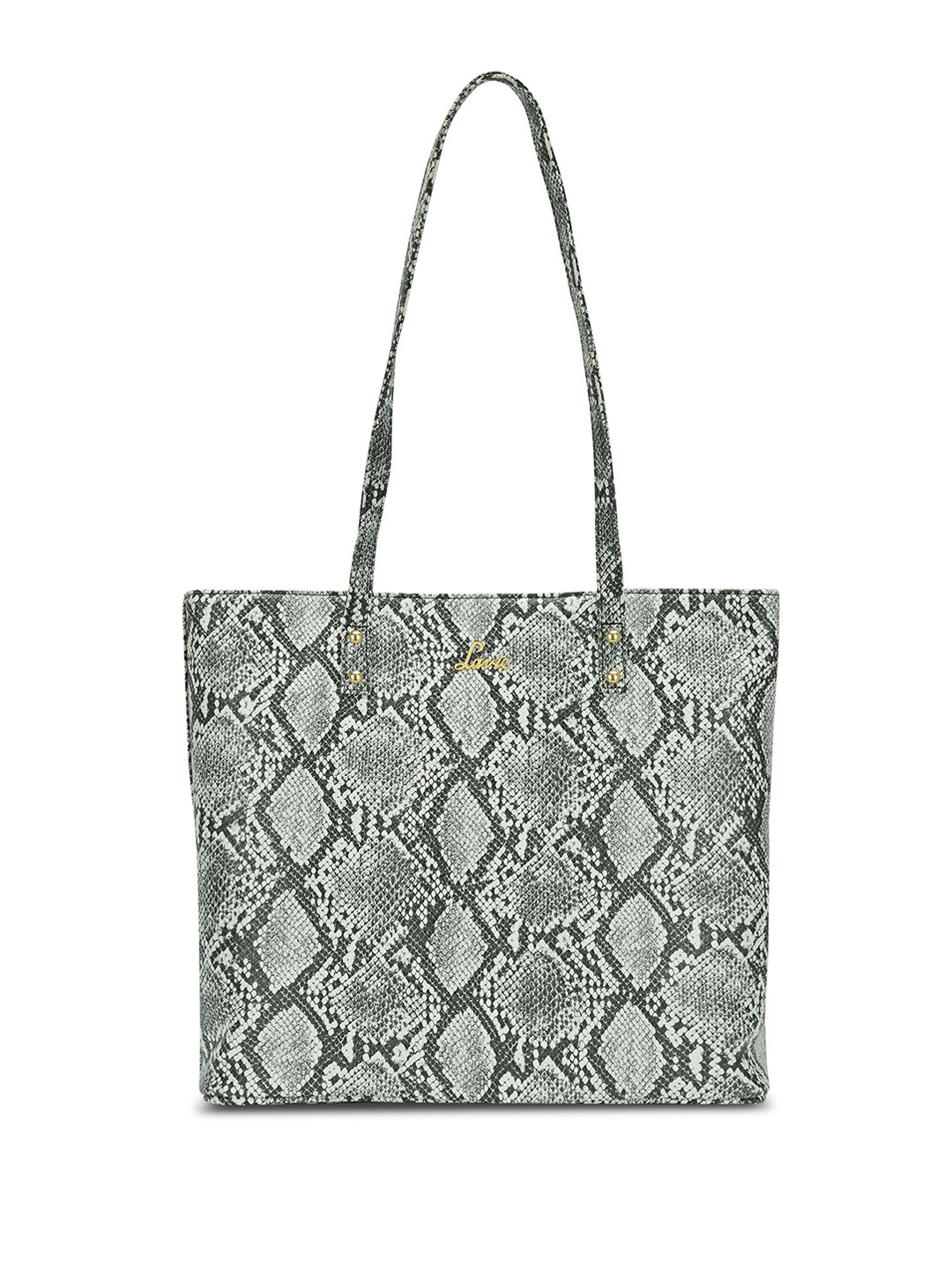 

Lavie Women Animal Textured Leather Shoulder Bag, White