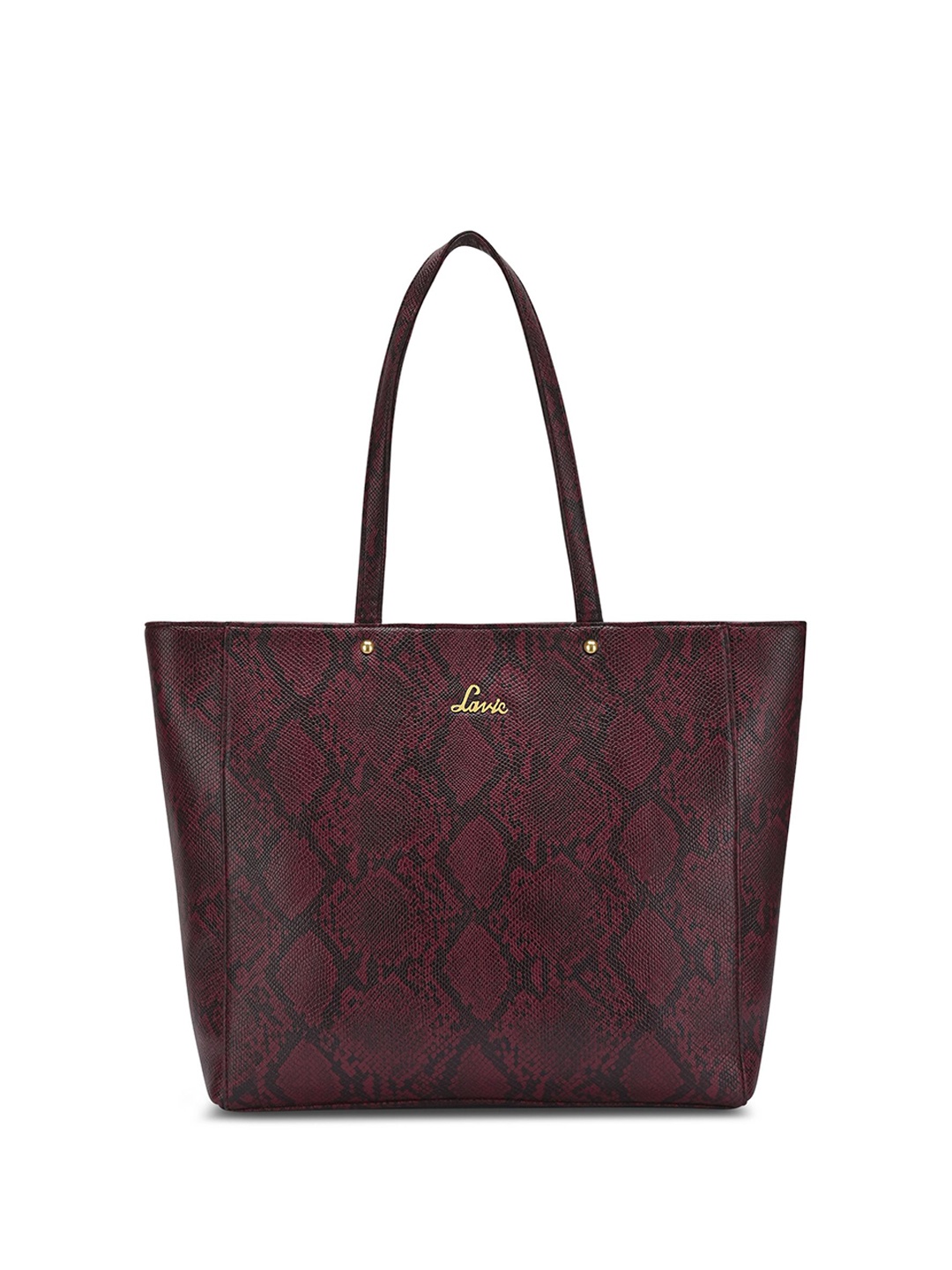 

Lavie Women Animal Textured Leather Shoulder Bag, Black