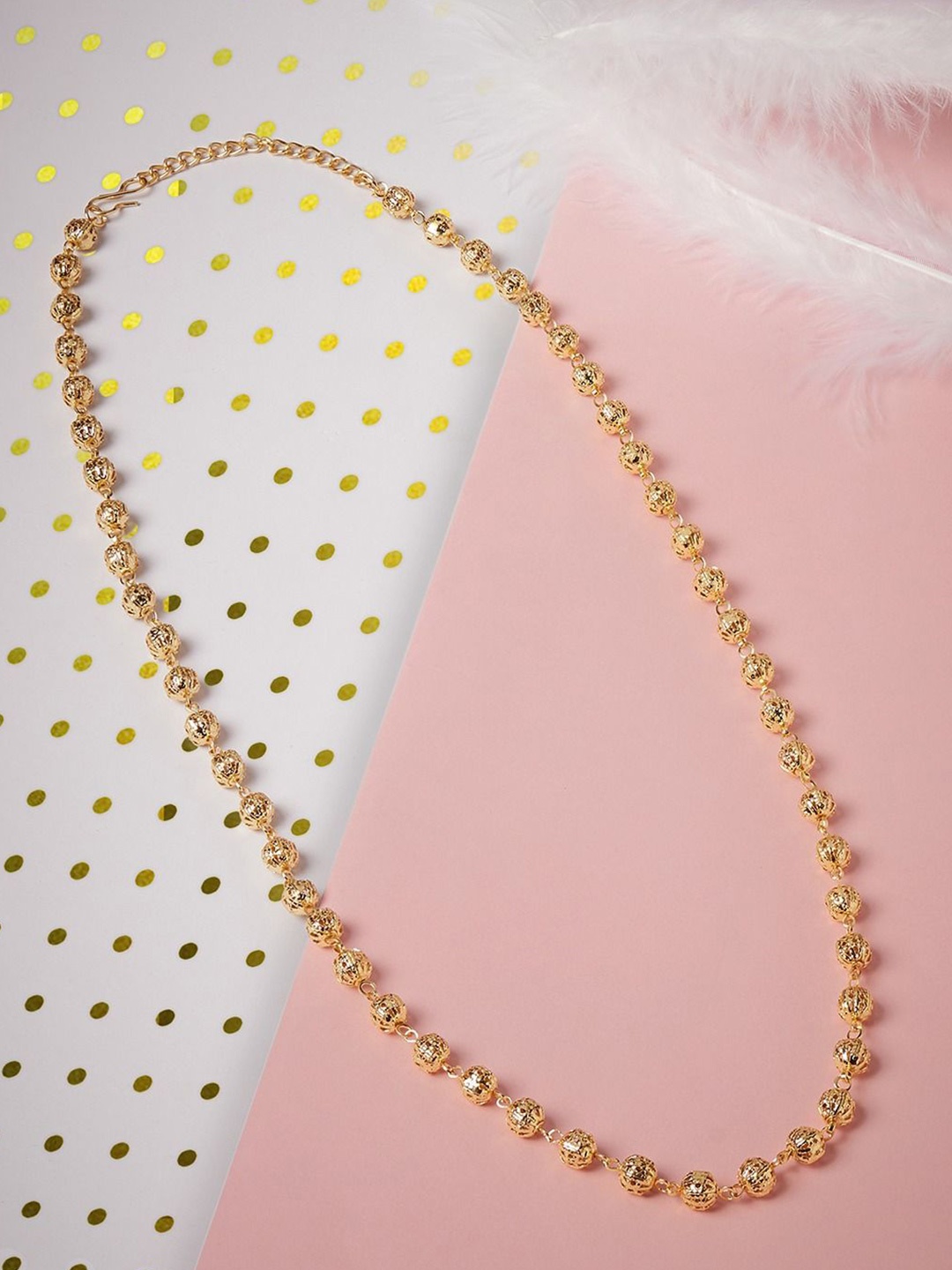 

AMI Gold-Plated Beaded Chain