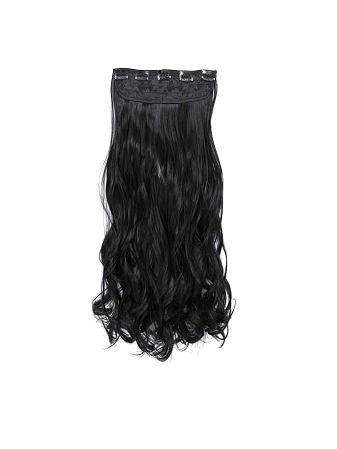 

D-Divine Wavy Clip-In Hair Extension - 22 Inch - Black