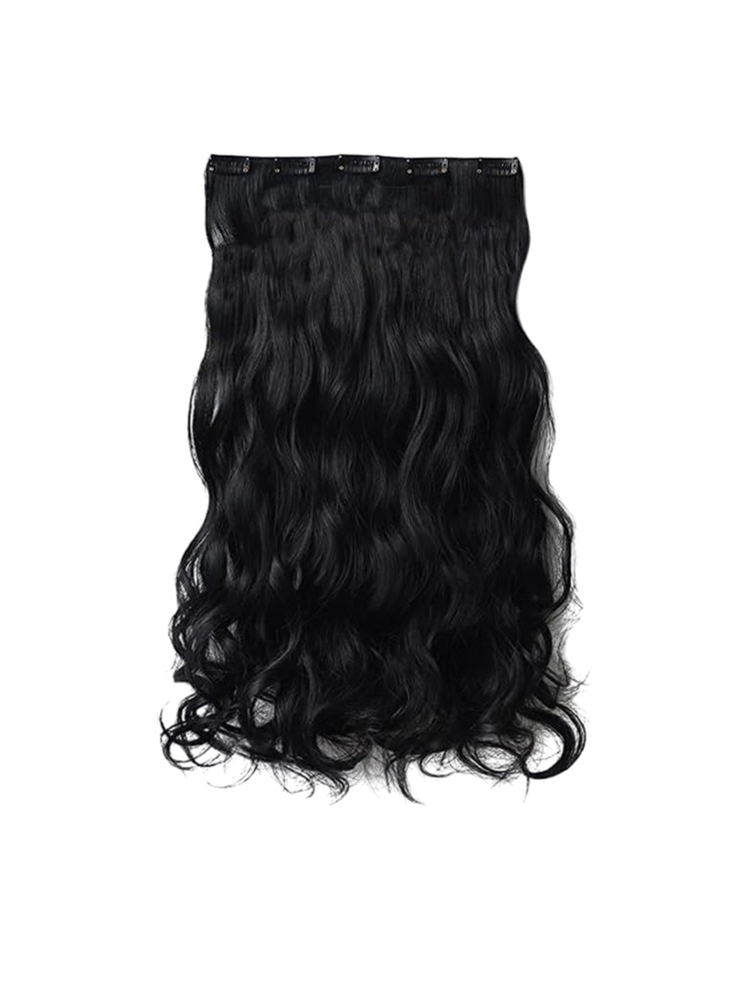 

D-Divine Wavy Clip-In Hair Extension - 22 Inch - Black