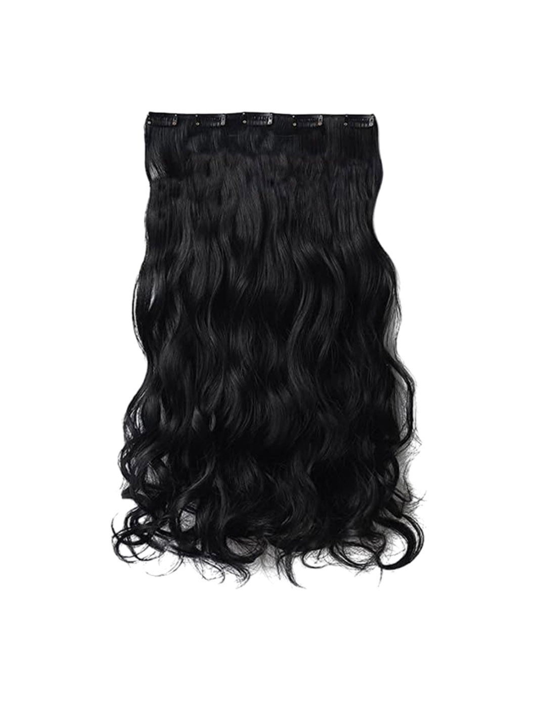 

D-Divine Wavy Clip-In Hair Extension - 22 Inch - Black