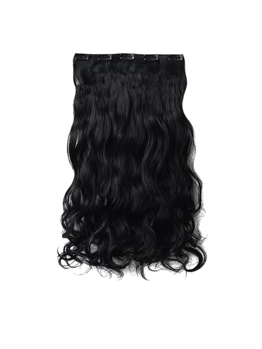

D-Divine Wavy Clip-In Hair Extension - 22 Inch - Black