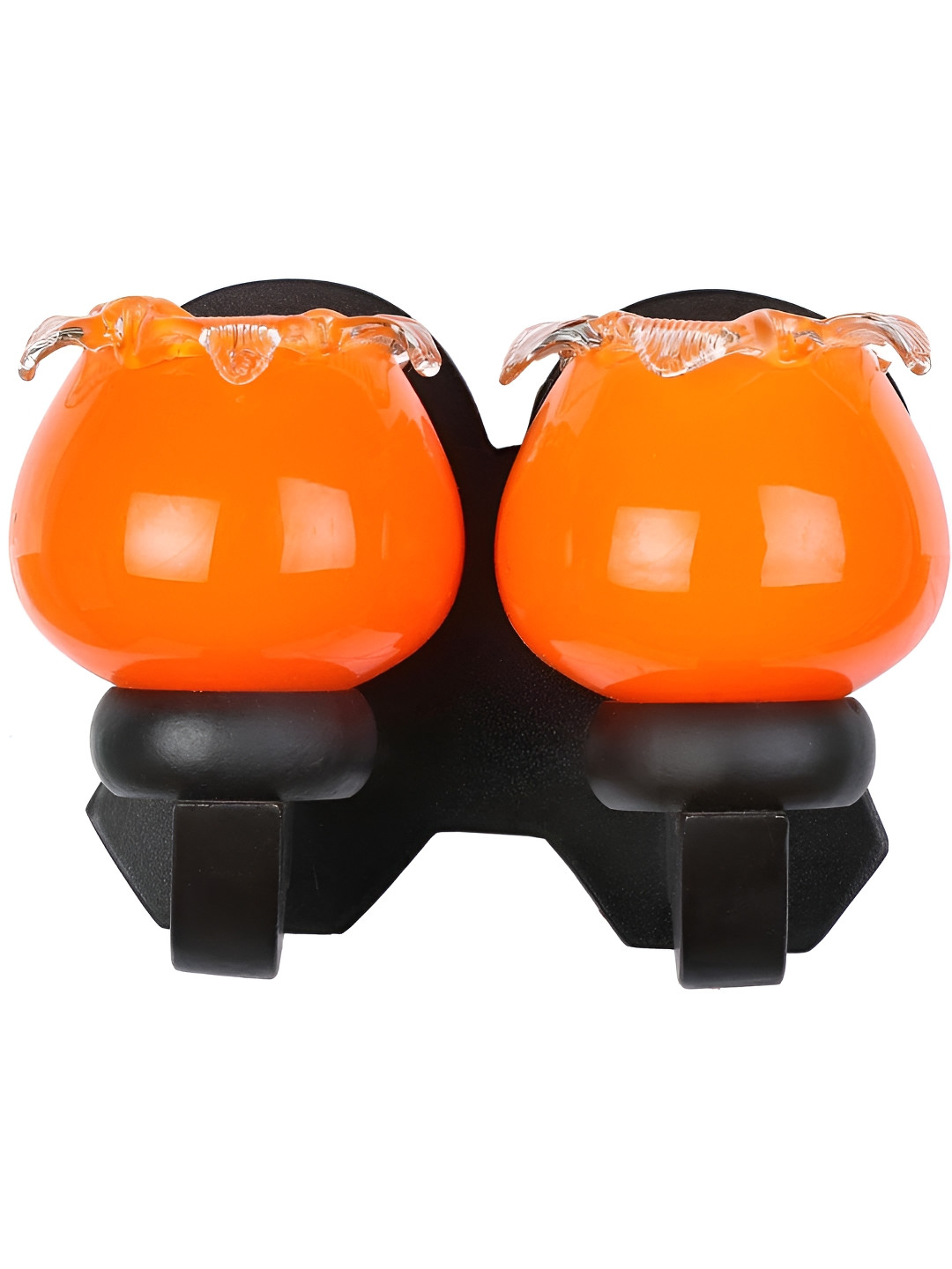 

Afast Orange Colored & Black Wood Wall Lamp