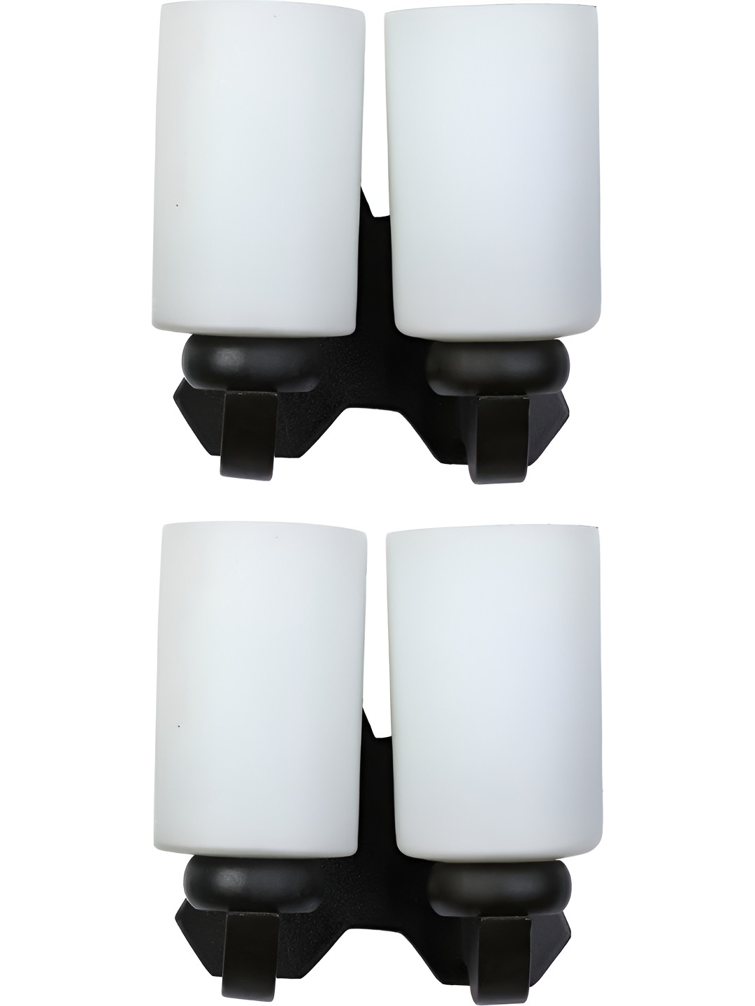 

Afast White & Brown 2 Pieces Cylinder Shaped Wood Contemporary Wall Lamps