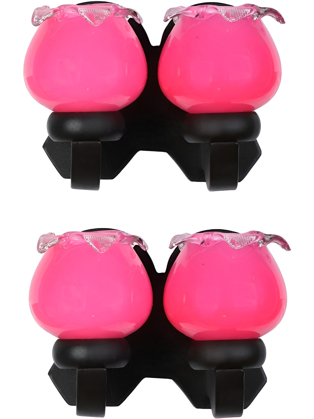 

Afast Pink & Brown 2 Pieces Abstract Shaped Wood Contemporary Wall Lamps