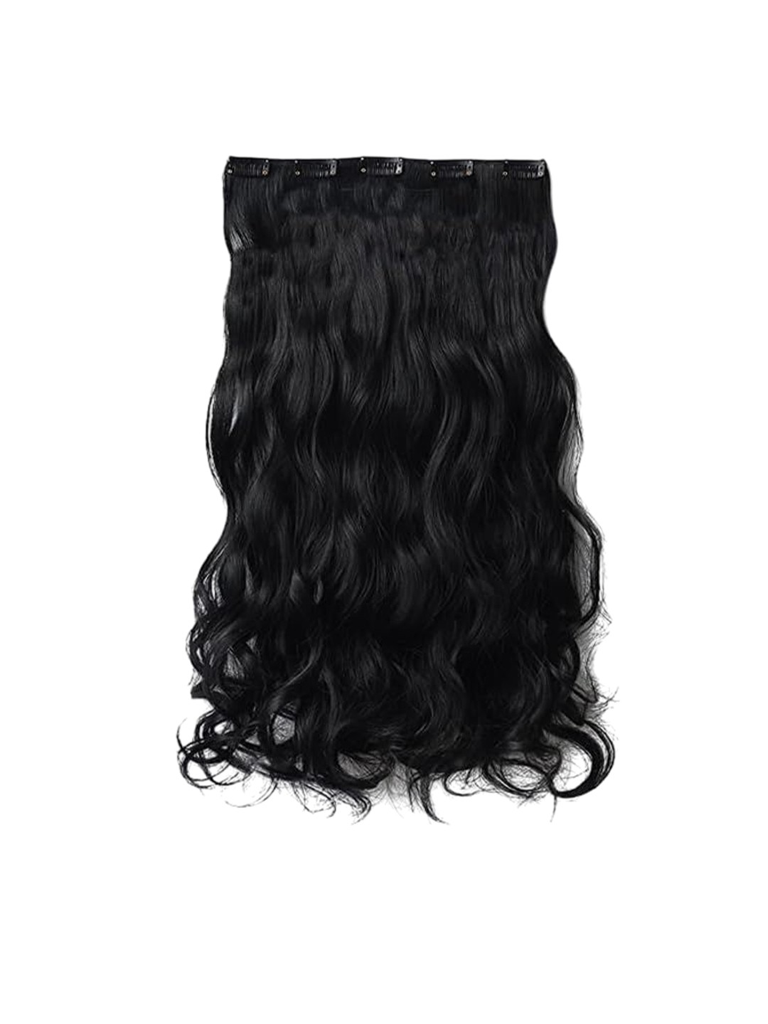 

D-DIVINE 5 Clip-In Curly Full Head Hair Extension - Brown - 22 Inch