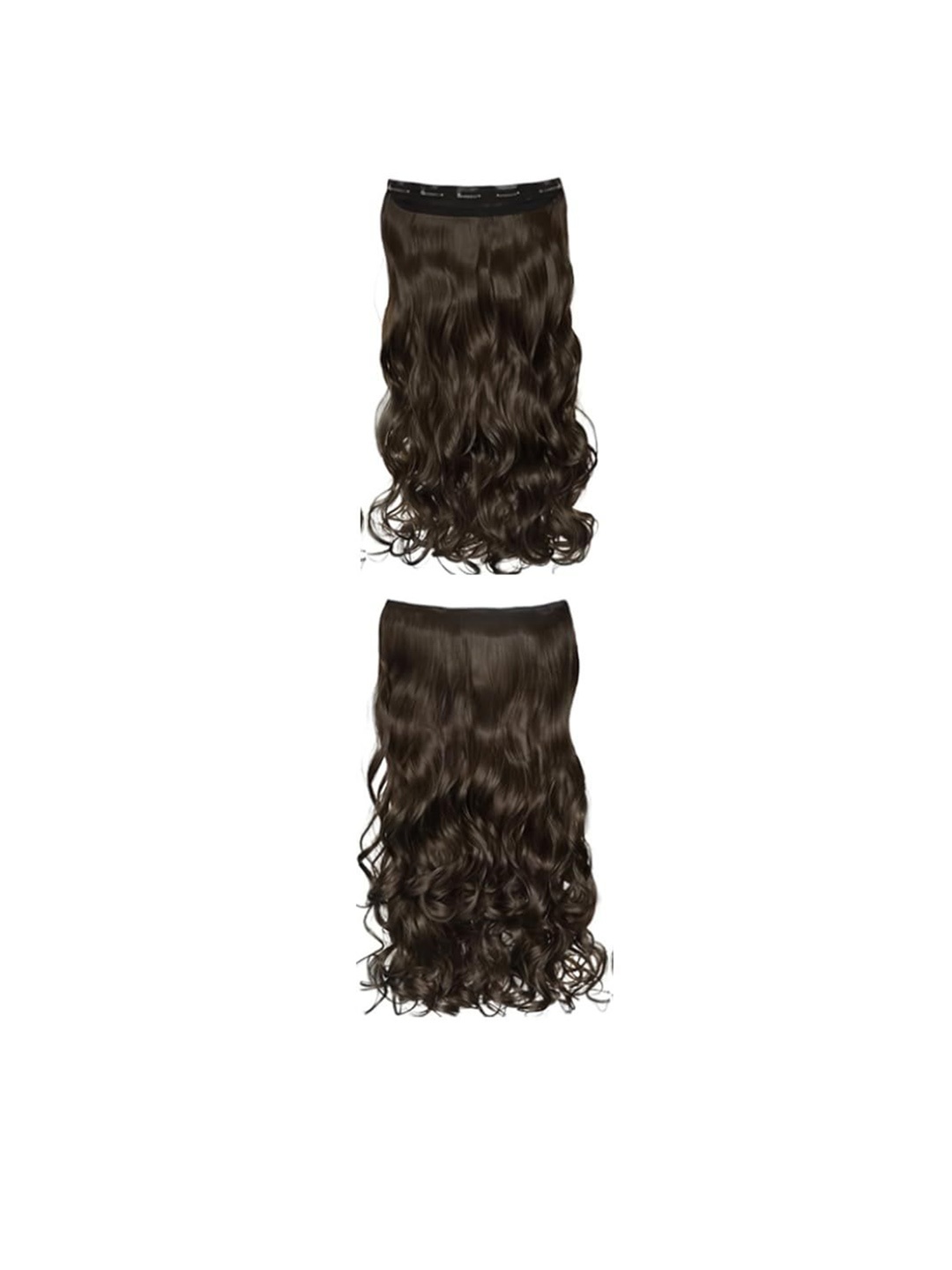 

D-Divine Wavy Clip-In Hair Extension - 22 Inch - Brown