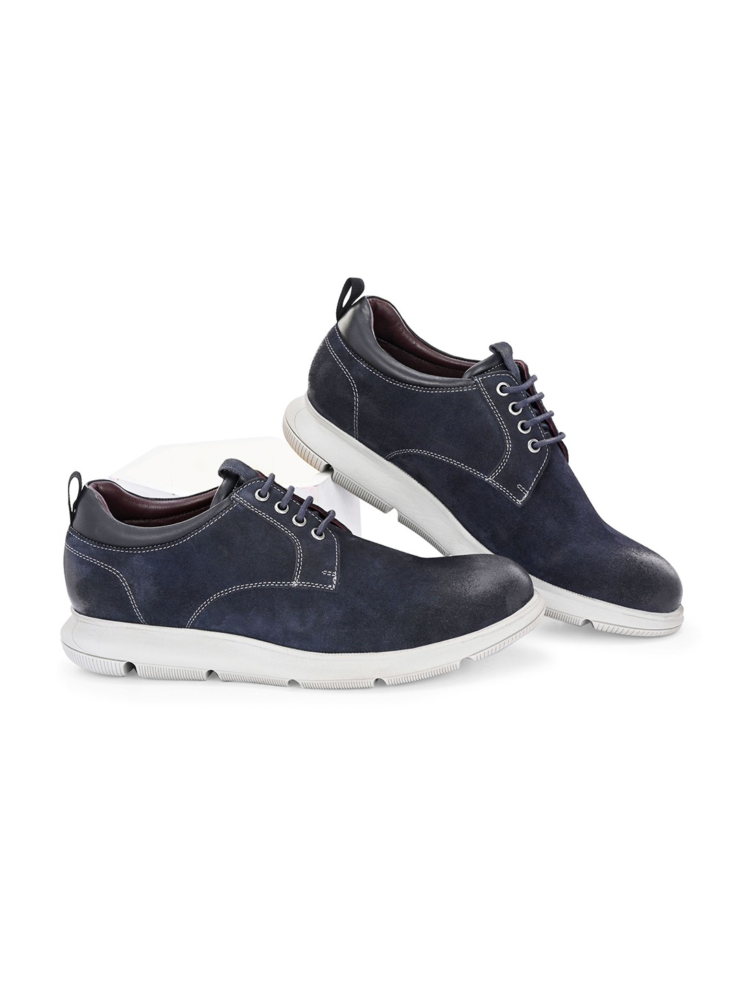 

Harrykson London Men Suede Derbys, Navy blue