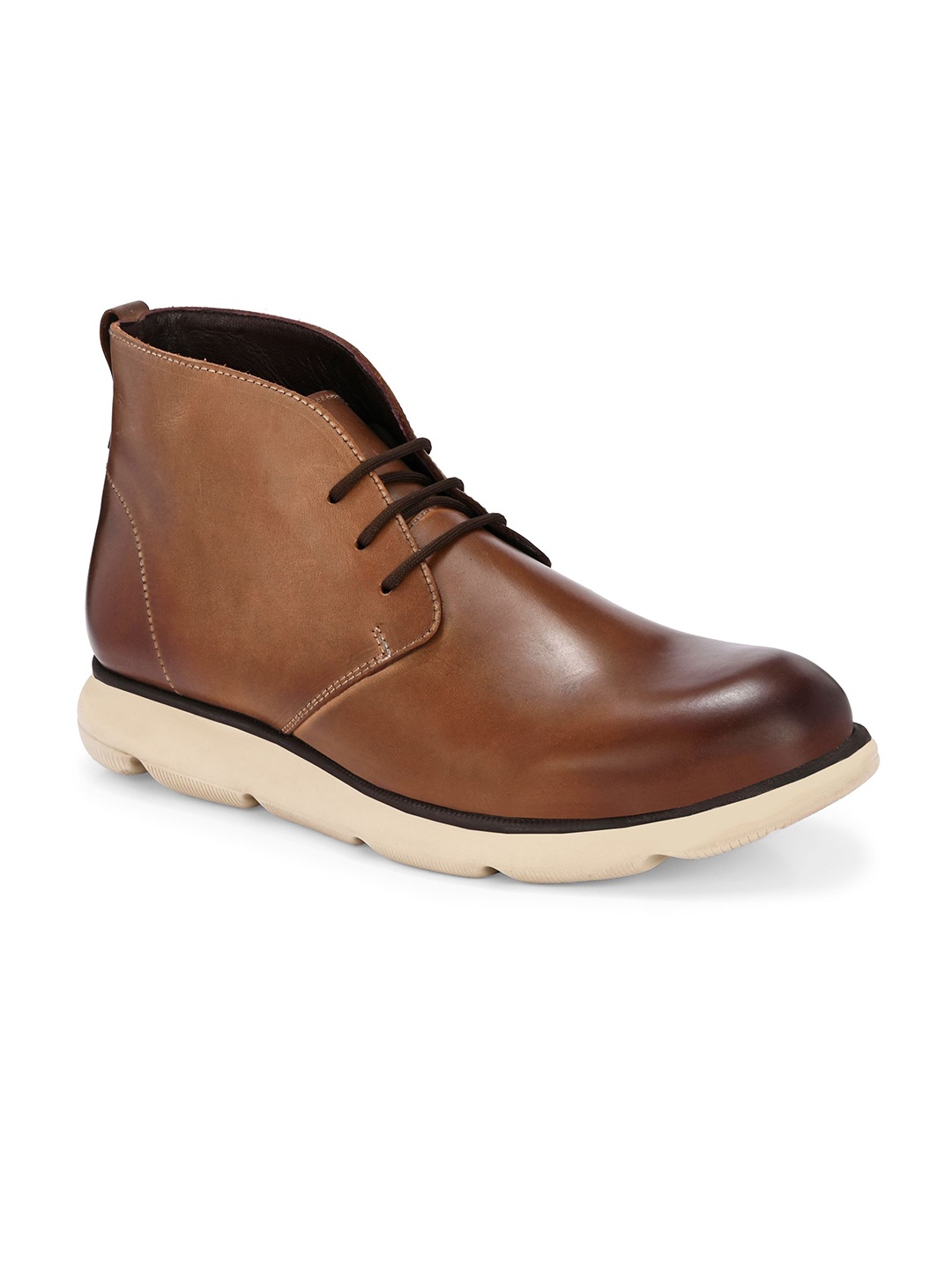 

Harrykson London Men Leather High-Top Regular Boots, Brown