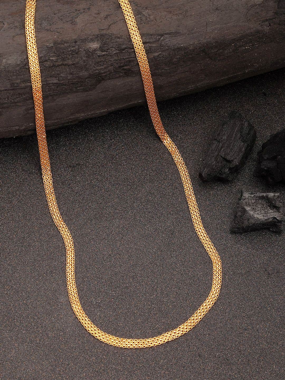 

NVR Women Gold-Plated Minimal Chain