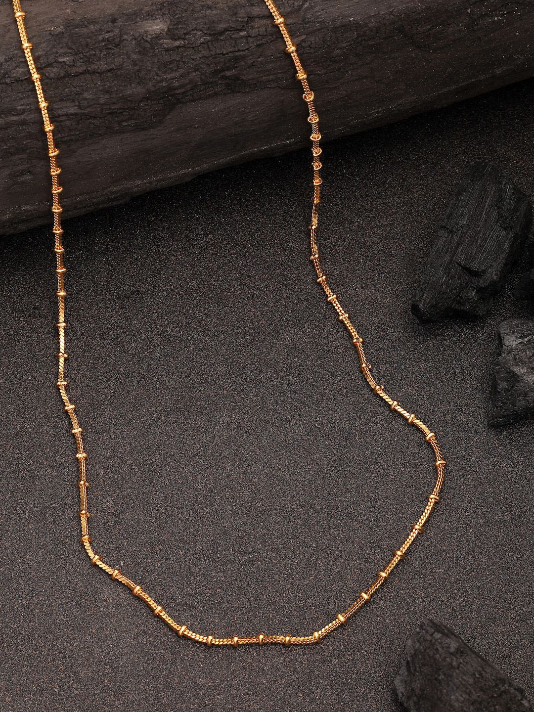 

NVR Women Gold-Plated Minimal Chain