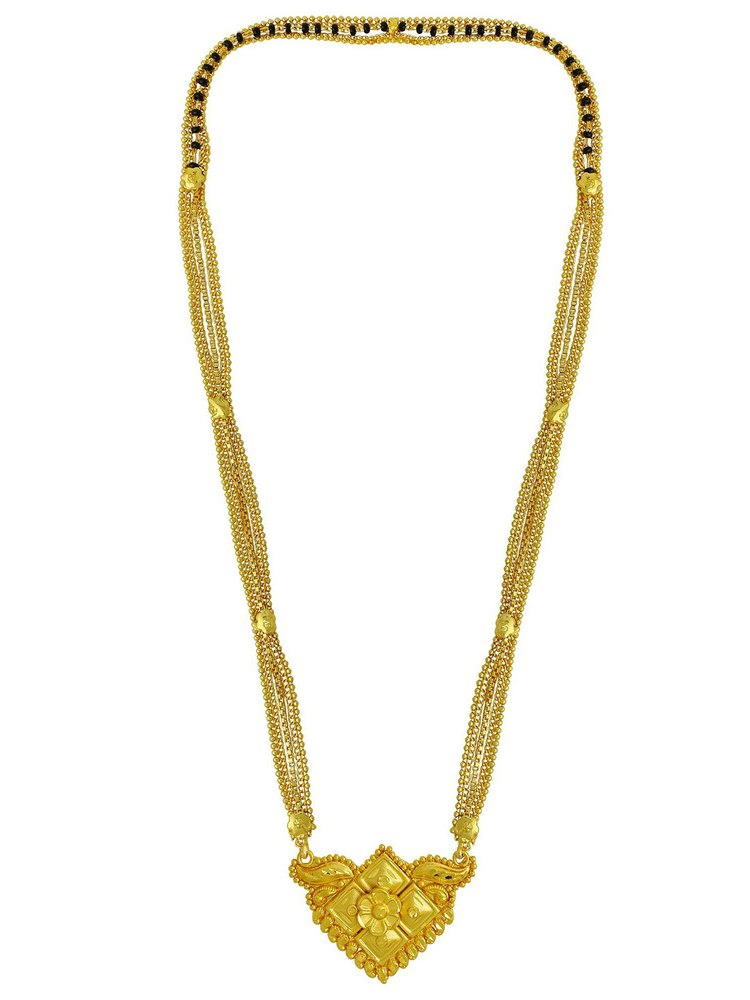 

MEMOIR Gold-Plated Beaded Mangalsutra
