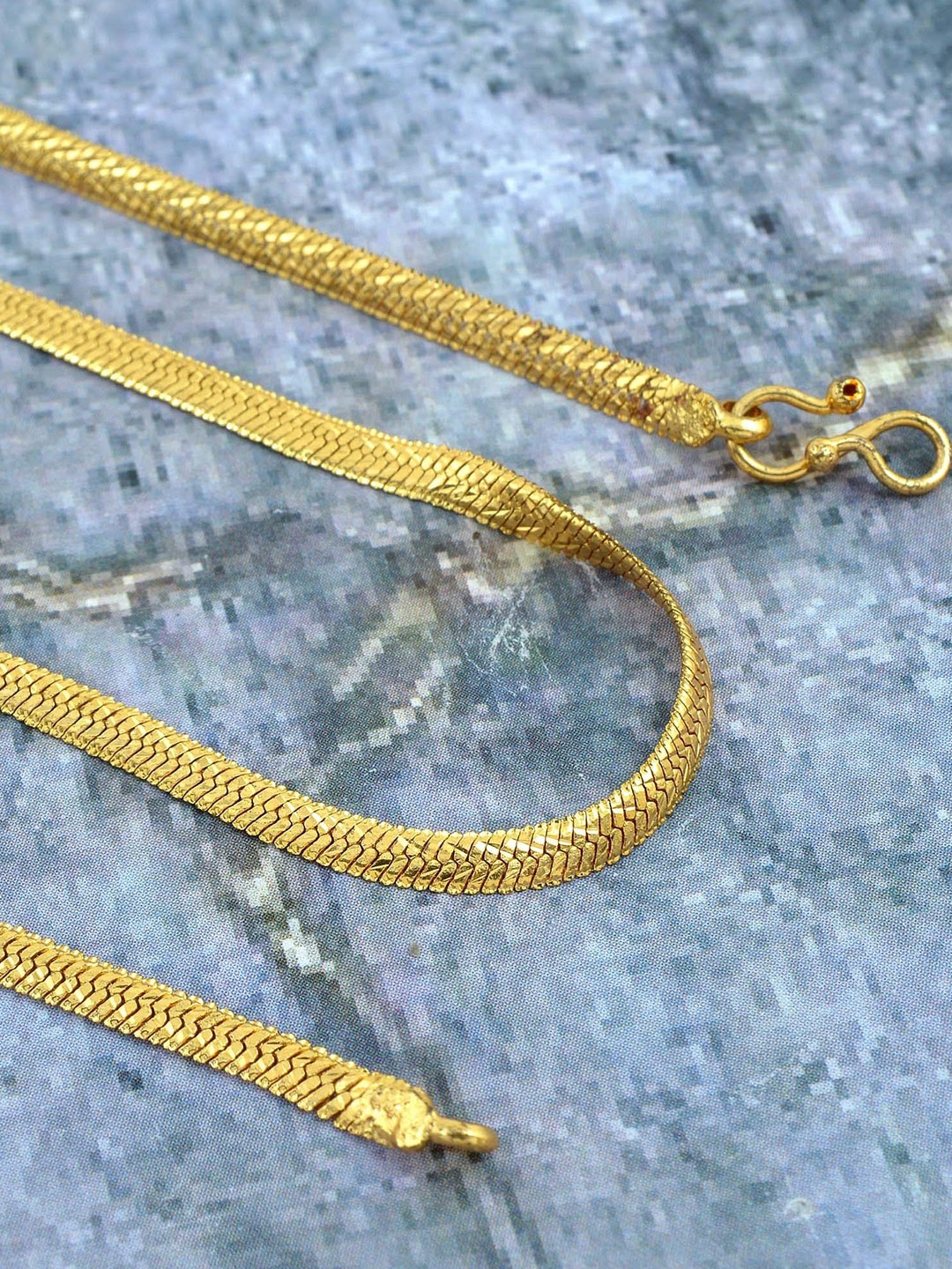 

MEMOIR Unisex Brass-Plated Minimal Chain, Gold