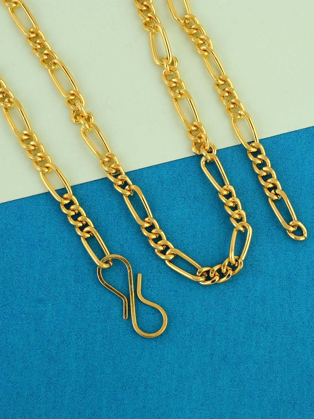 

MEMOIR Unisex Brass-Plated Minimal Chain, Gold