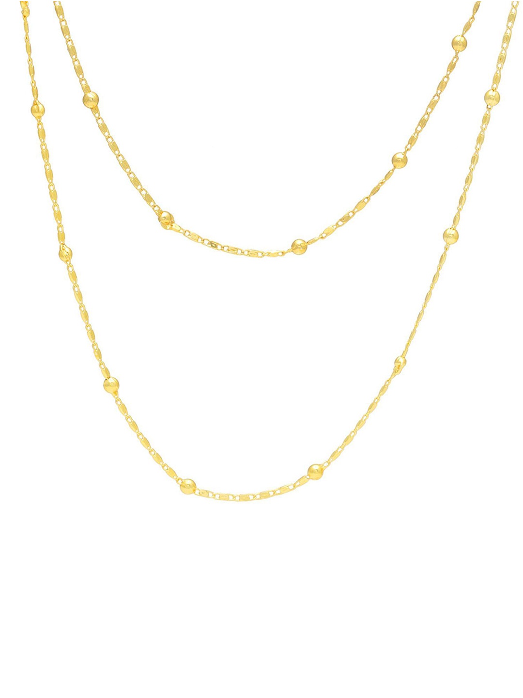 

MEMOIR Gold-Plated Layered Chain