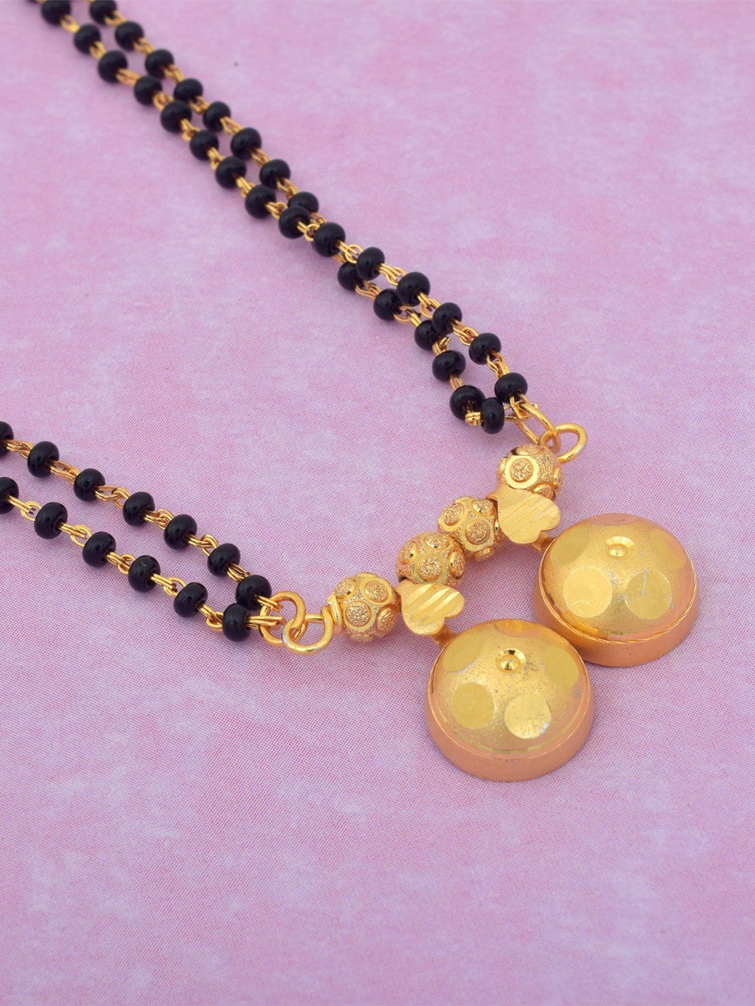 

MEMOIR Gold-Plated Beaded Mangalsutra
