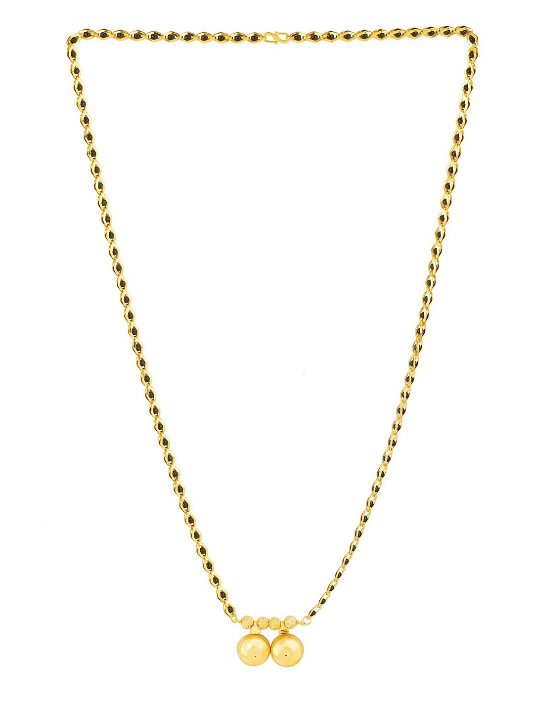 

MEMOIR Gold-Plated Beaded Mangalsutra