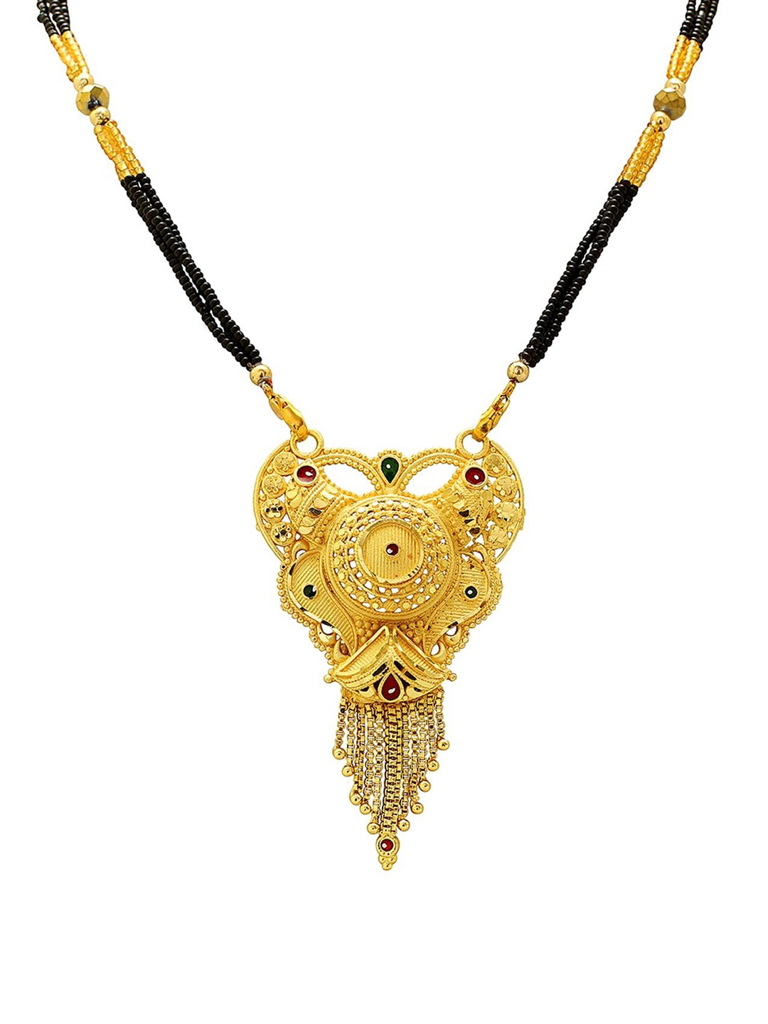 

MEMOIR Gold-Plated Beaded Mangalsutra