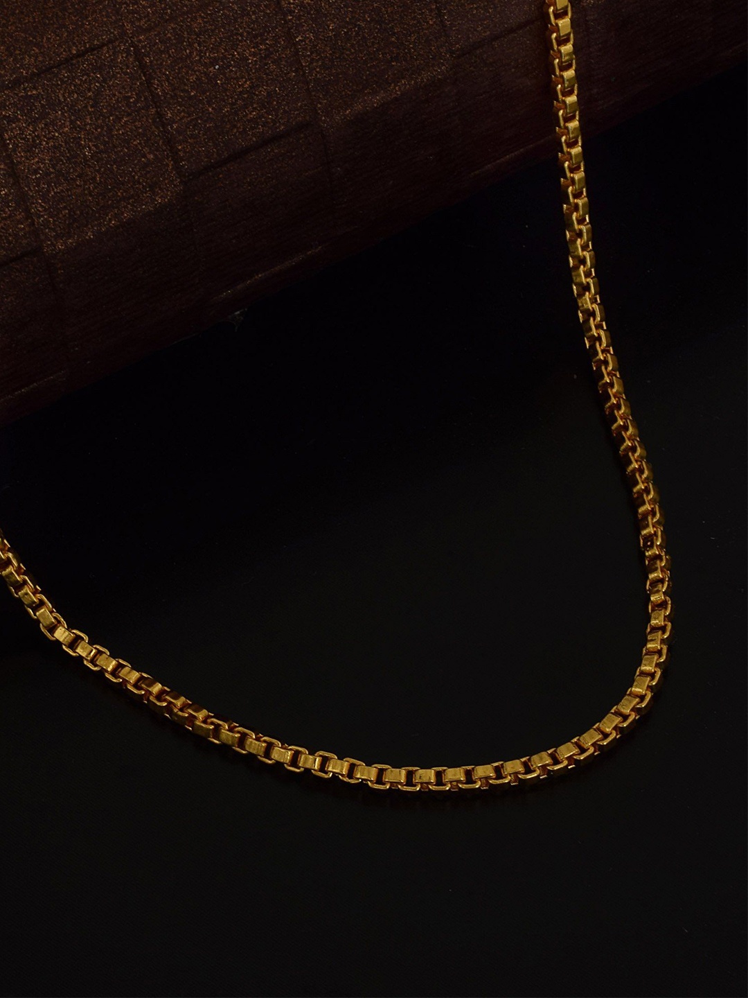 

MEMOIR Unisex Brass Gold-Plated Chain