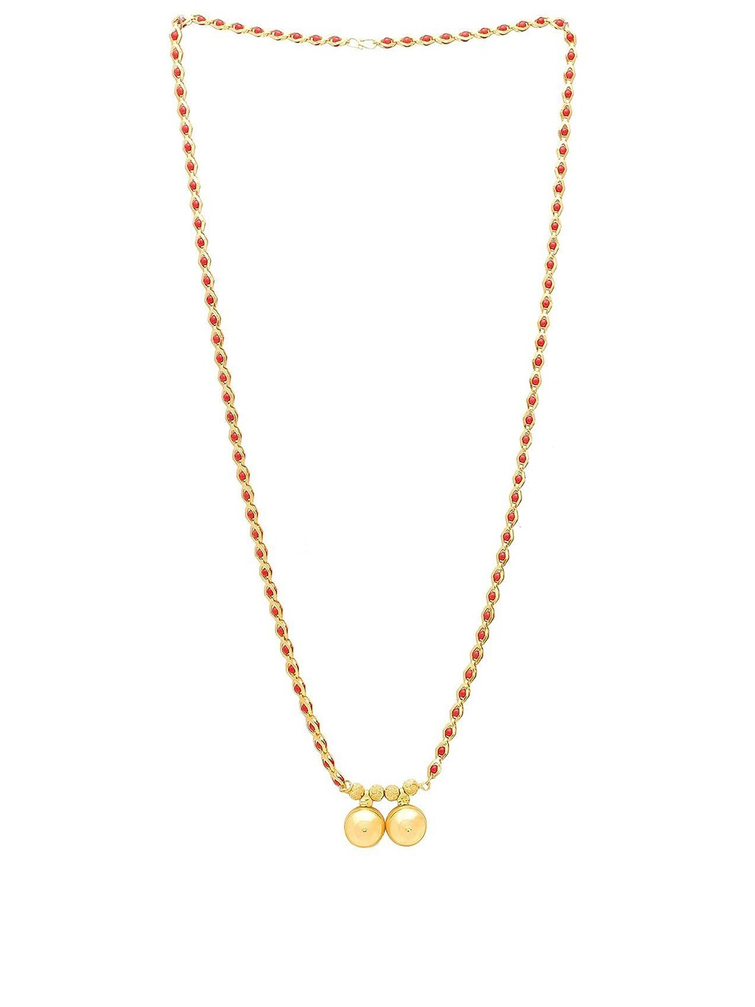 

MEMOIR Gold Plated Beaded Mangalsutra