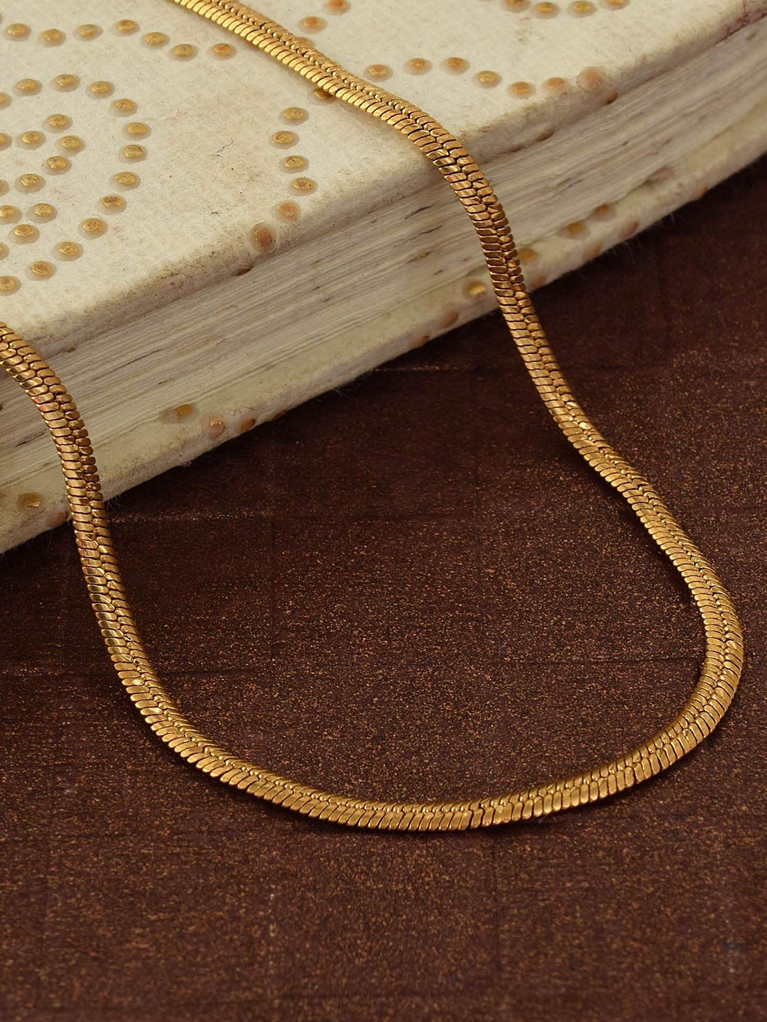

MEMOIR Brass Gold-Plated Necklace