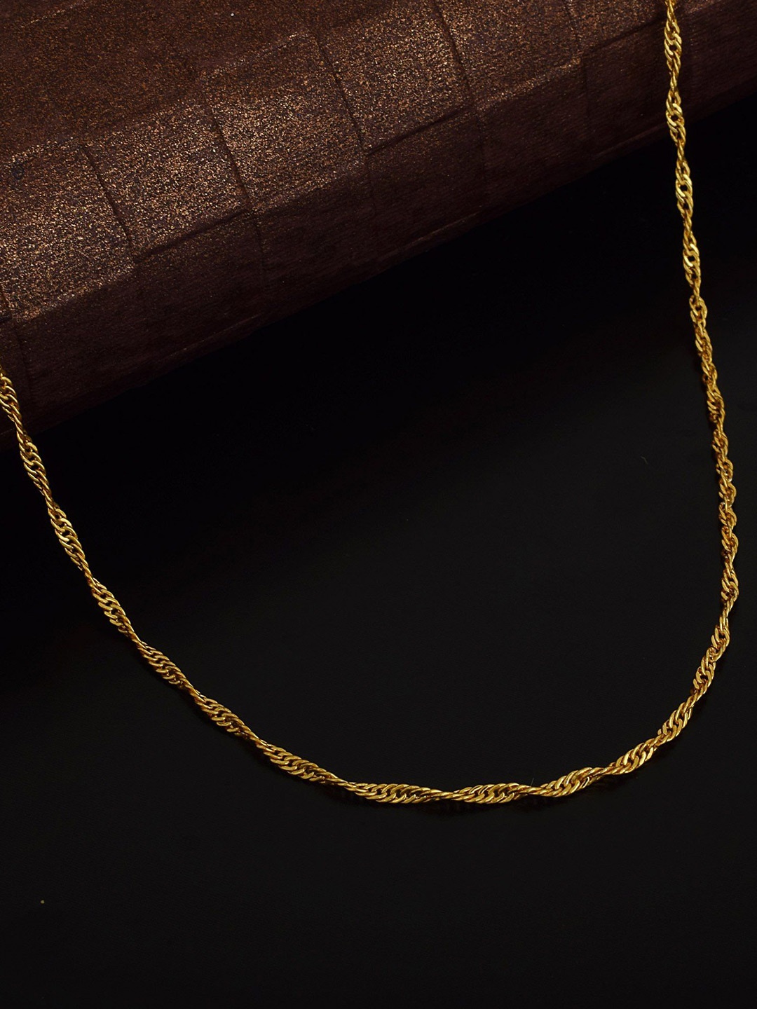 

MEMOIR Brass Gold-Plated Minimal Chain