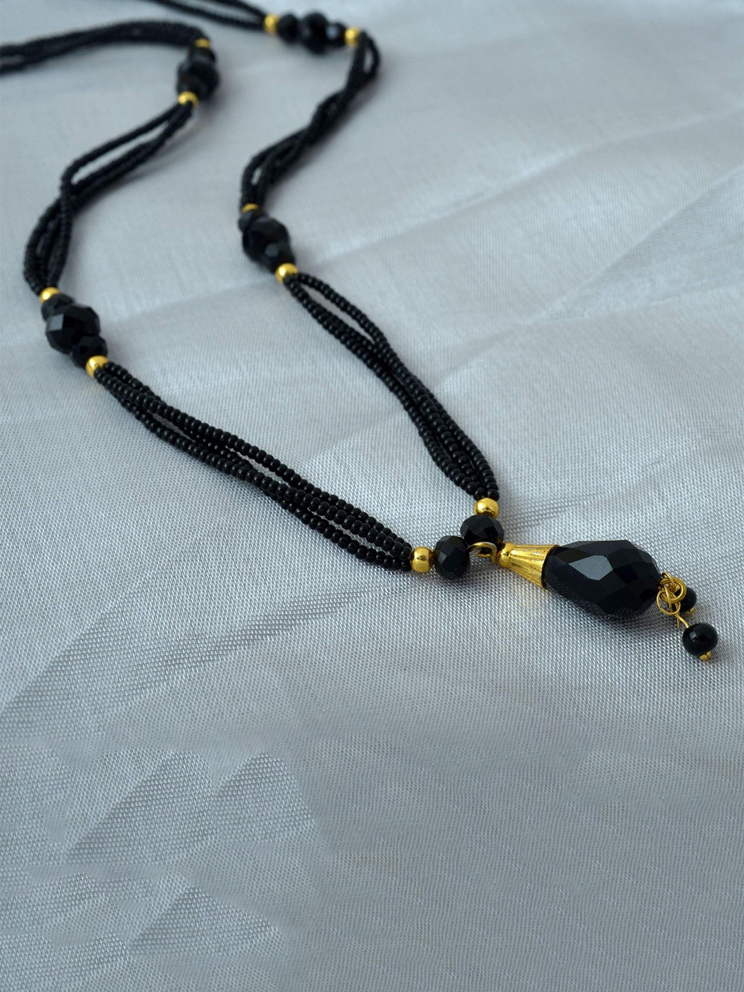

MEMOIR Gold-Plated Beaded Mangalsutra