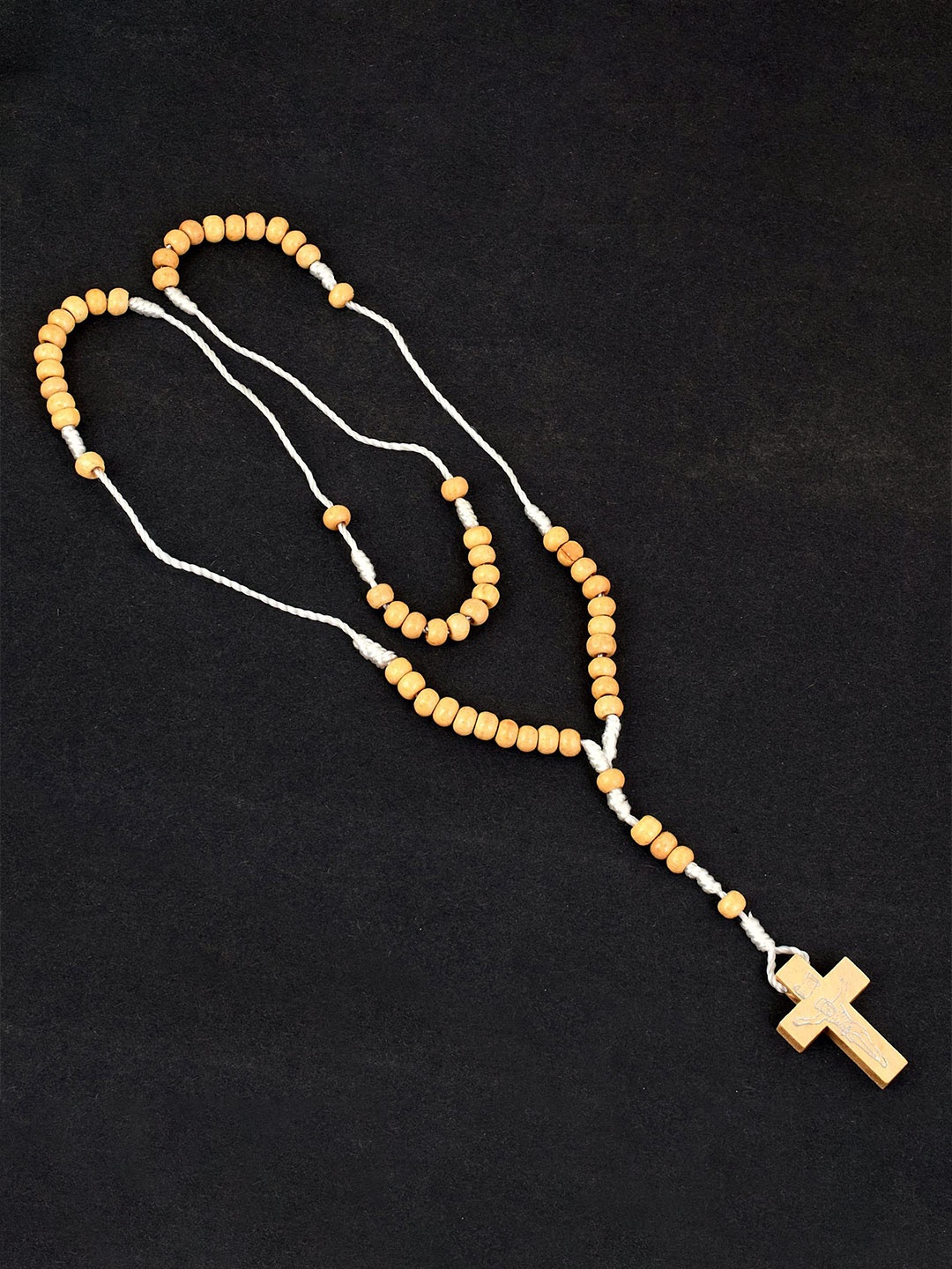 

MEMOIR Unisex Brass-Plated Minimal Necklace, Cream