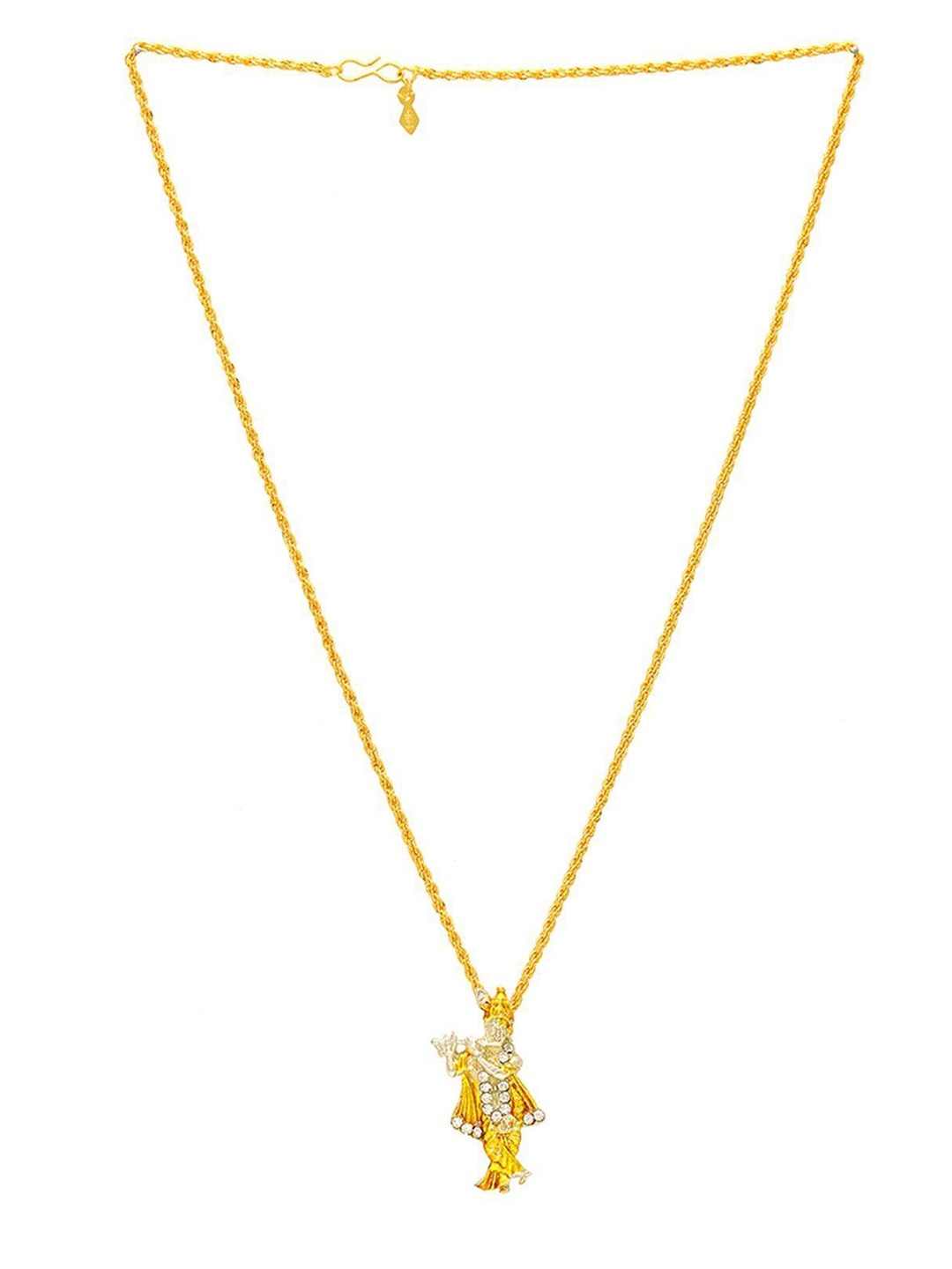 

MEMOIR Unisex Gold-Plated Stone Studded Minimal Chain