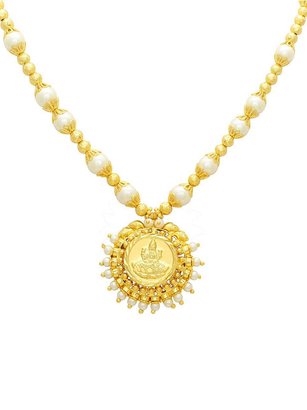 

MEMOIR Unisex Brass Gold-Plated Necklace