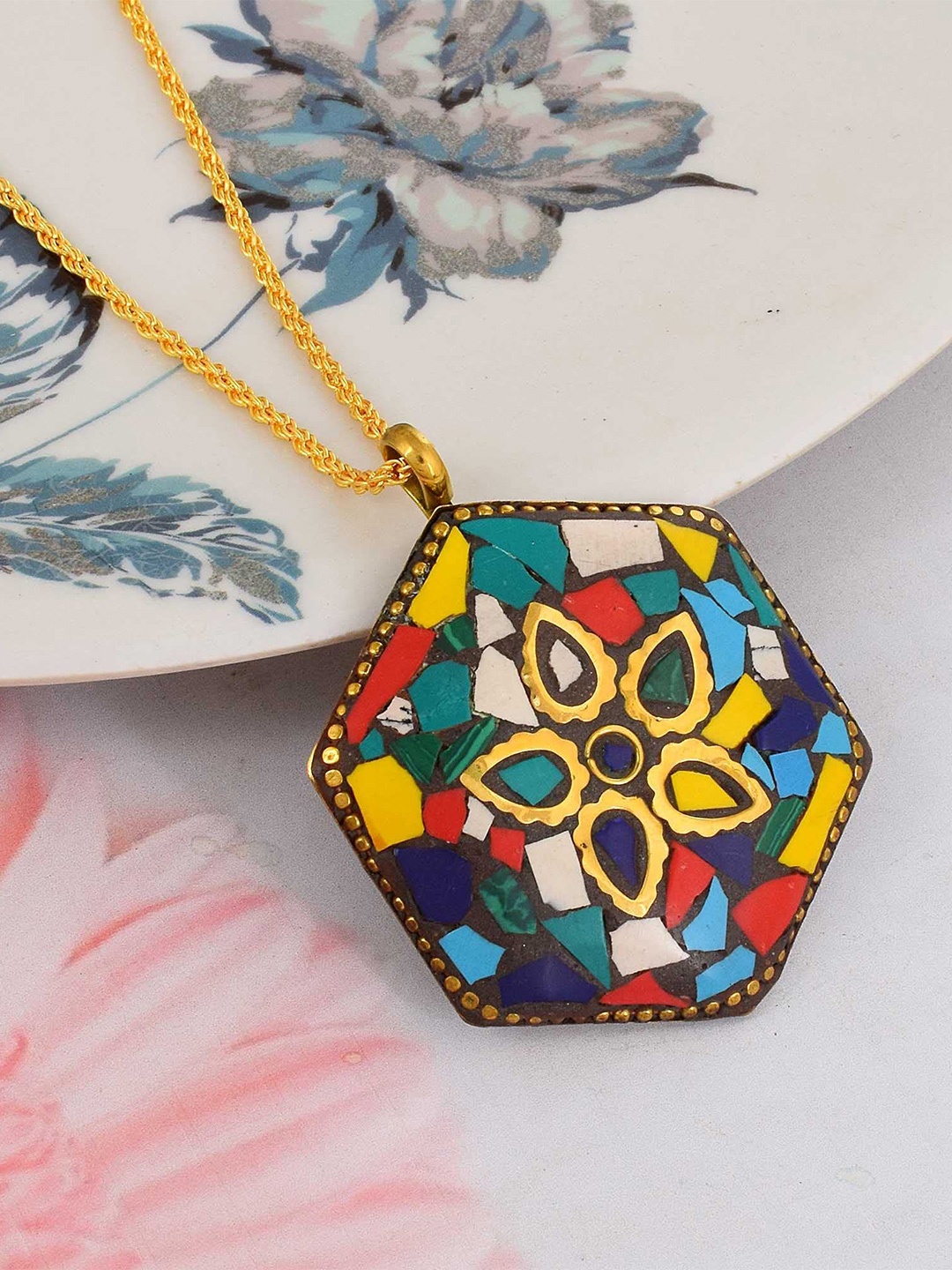 

MEMOIR Gold-Plated Pendant