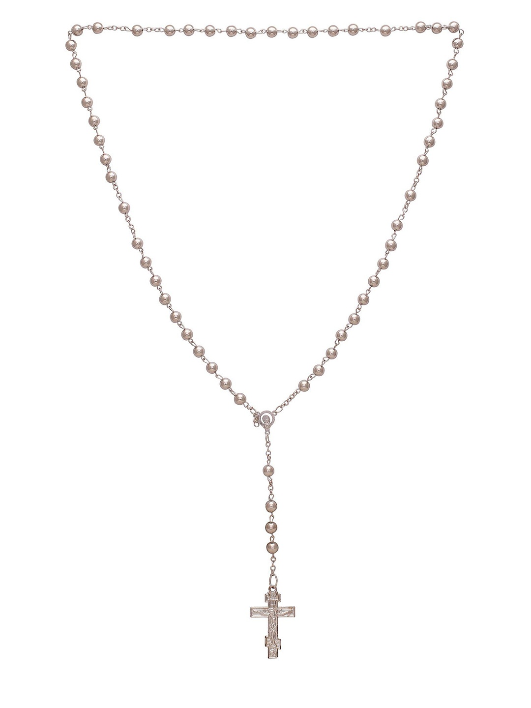 

MEMOIR Silver-Plated Cross Chain