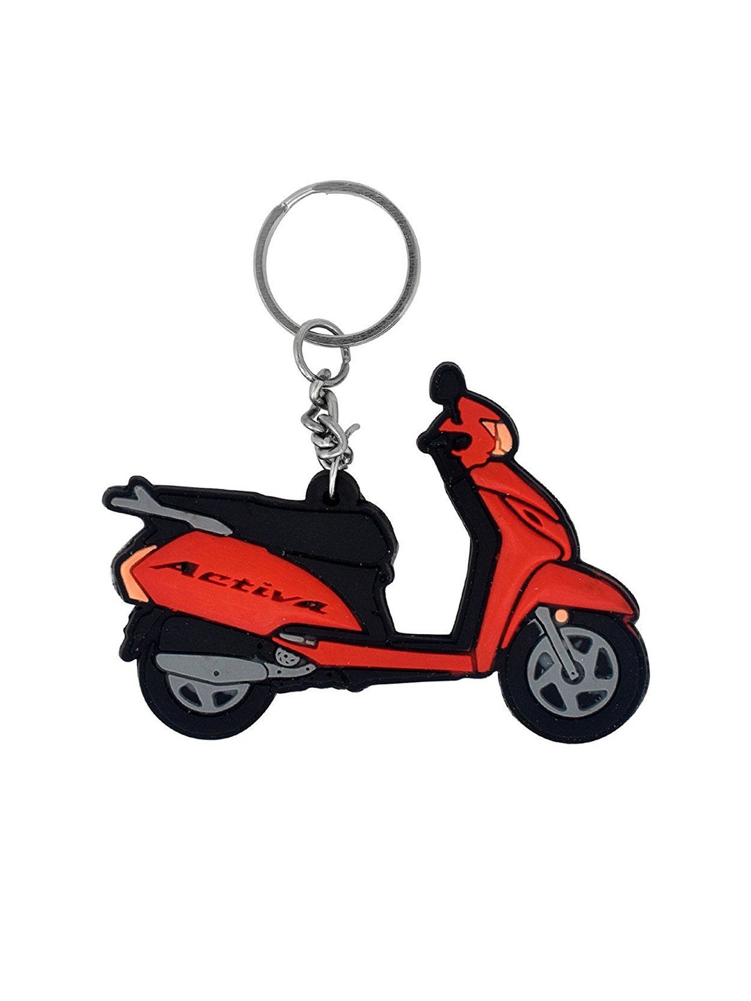 

MEMOIR Honda Activa Shaped Key chain, Red