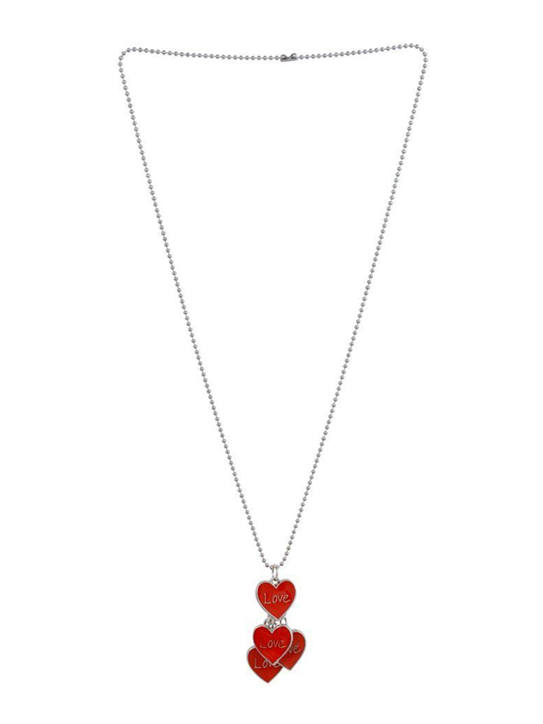 

MEMOIR Heart-Design Minimal Chain, Silver