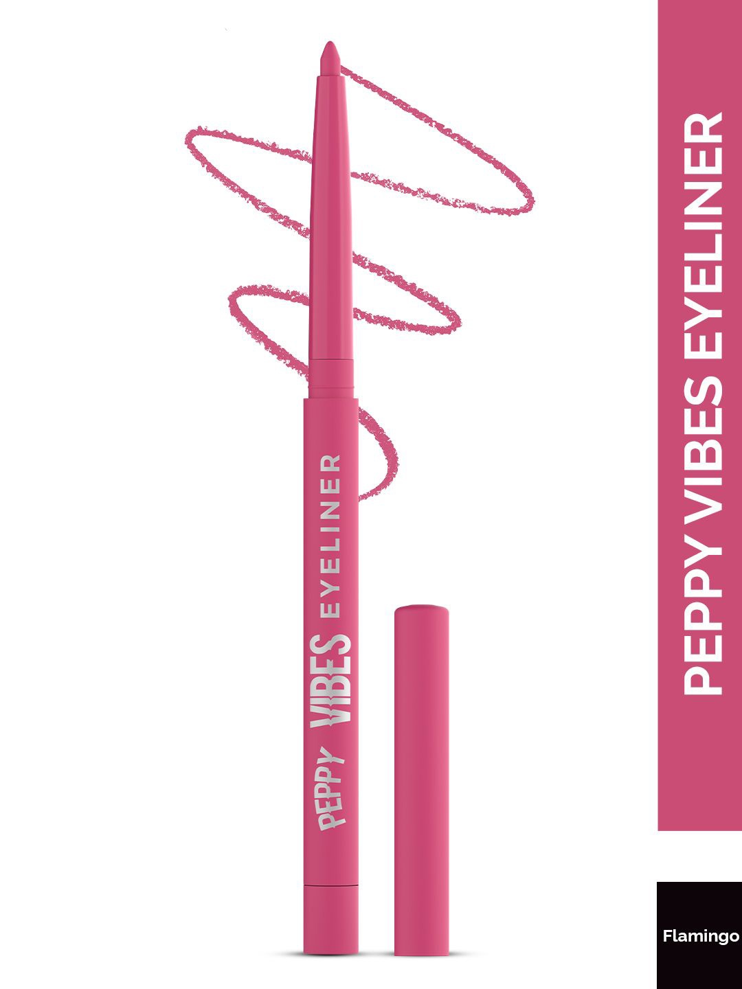 

GLAM21 Peppy Vibes Eyeliner Matte Finish Stays Upto 10 Hours -Flamingo, Pink