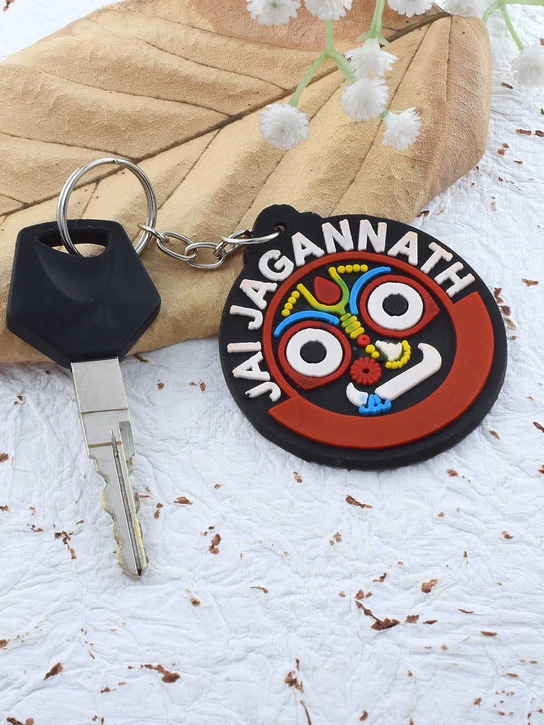 

MEMOIR Lord Jagannath Key chain, Black