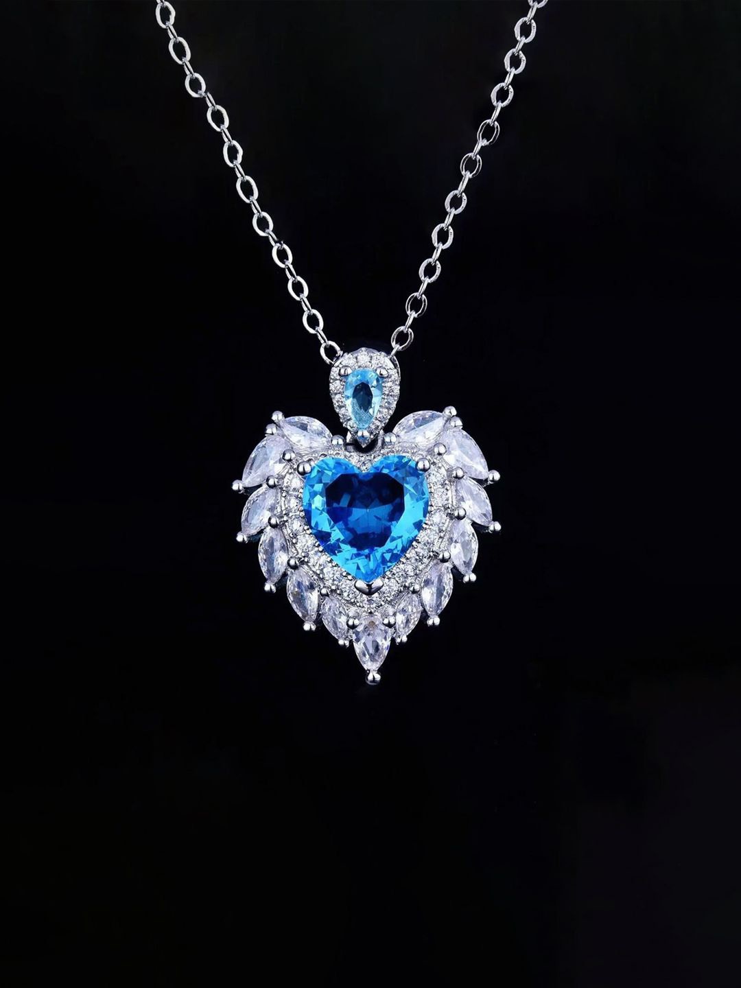 

Designs & You Silver-Plated Pendants with Chains