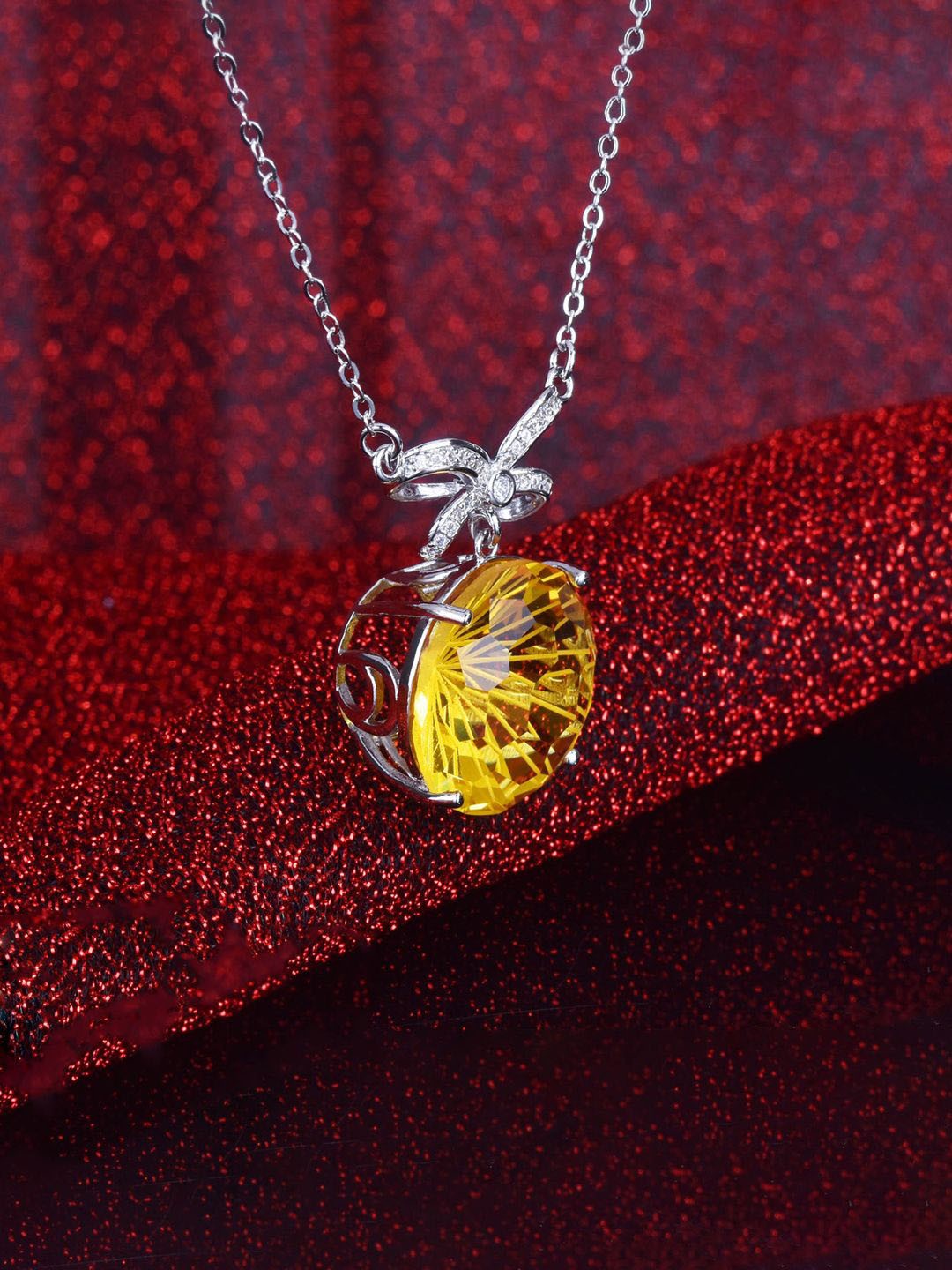 

Designs & You Silver-Plated Pendants with Chain