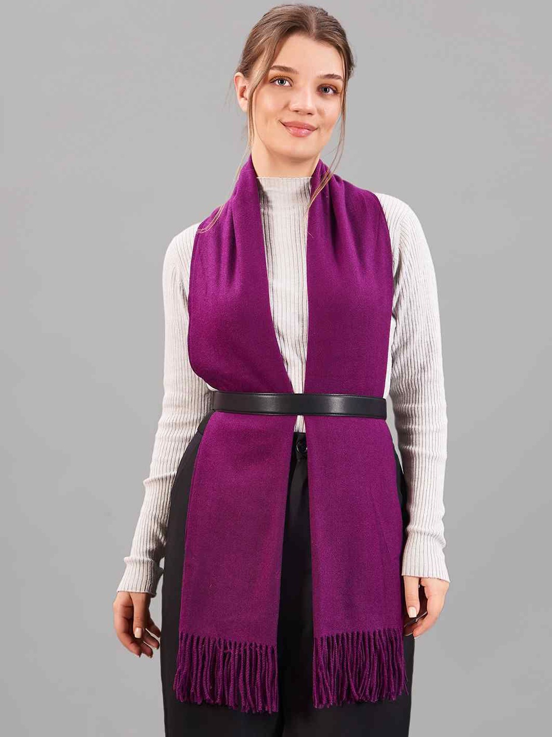 

Tossido Unisex Acrylic Mufflers, Purple