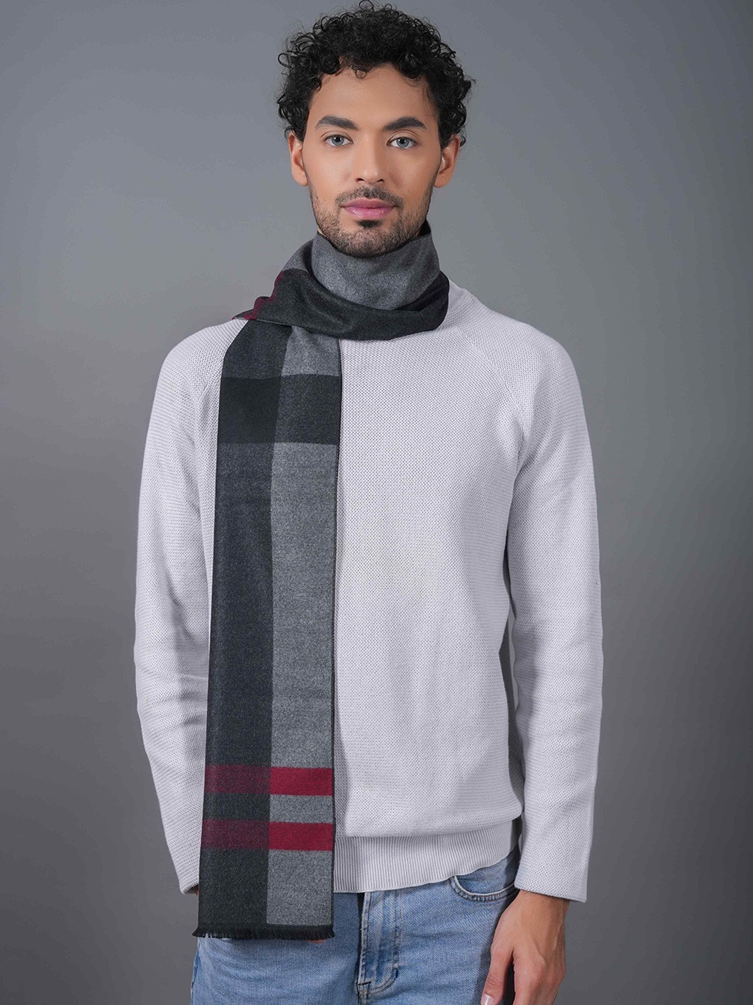 

Tossido Unisex Acrylic Mufflers, Grey