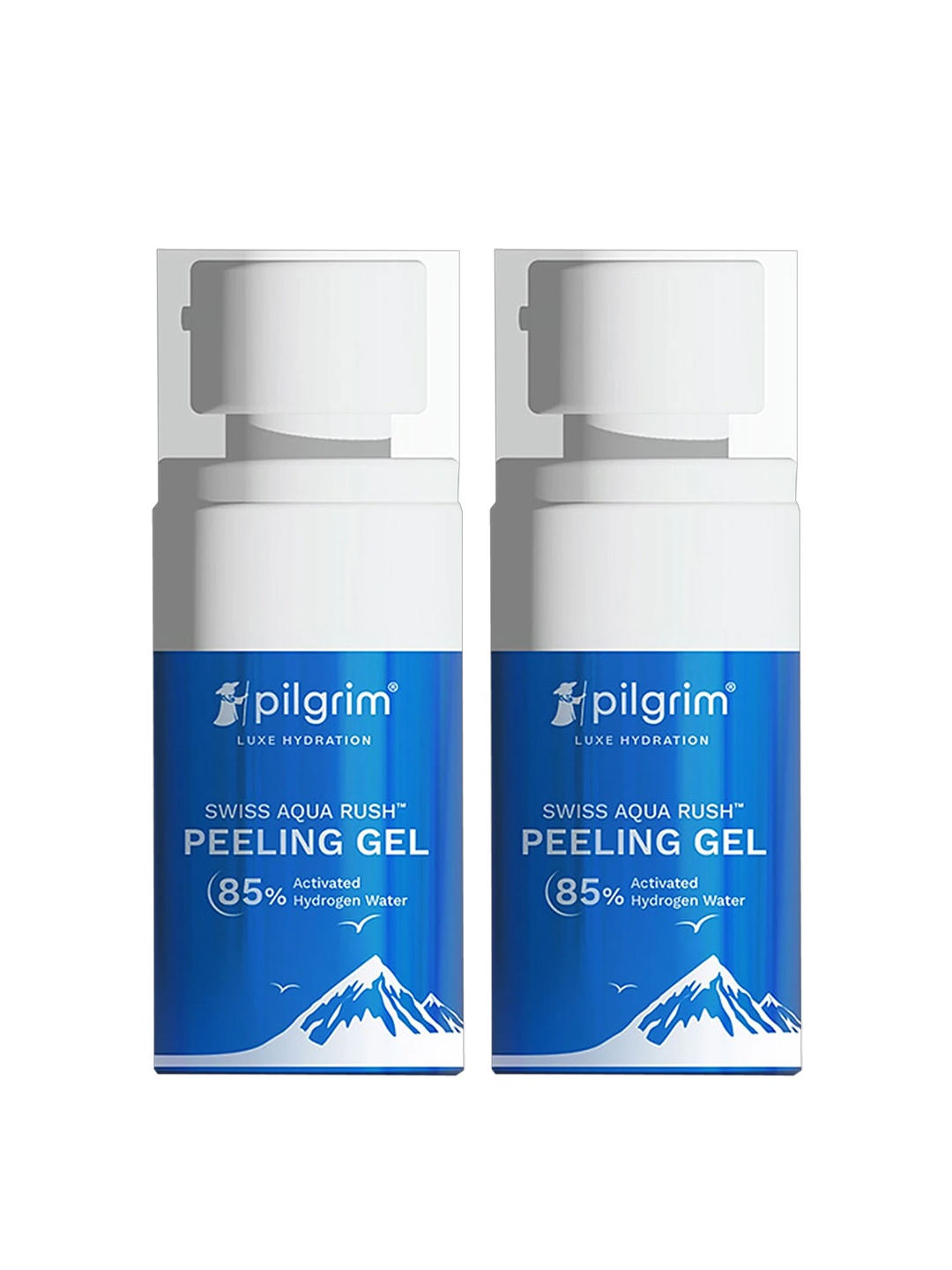 

Pilgrim Set Of 2 Swiss Aqua Rush Peeling Gels - 30ml Each, Blue