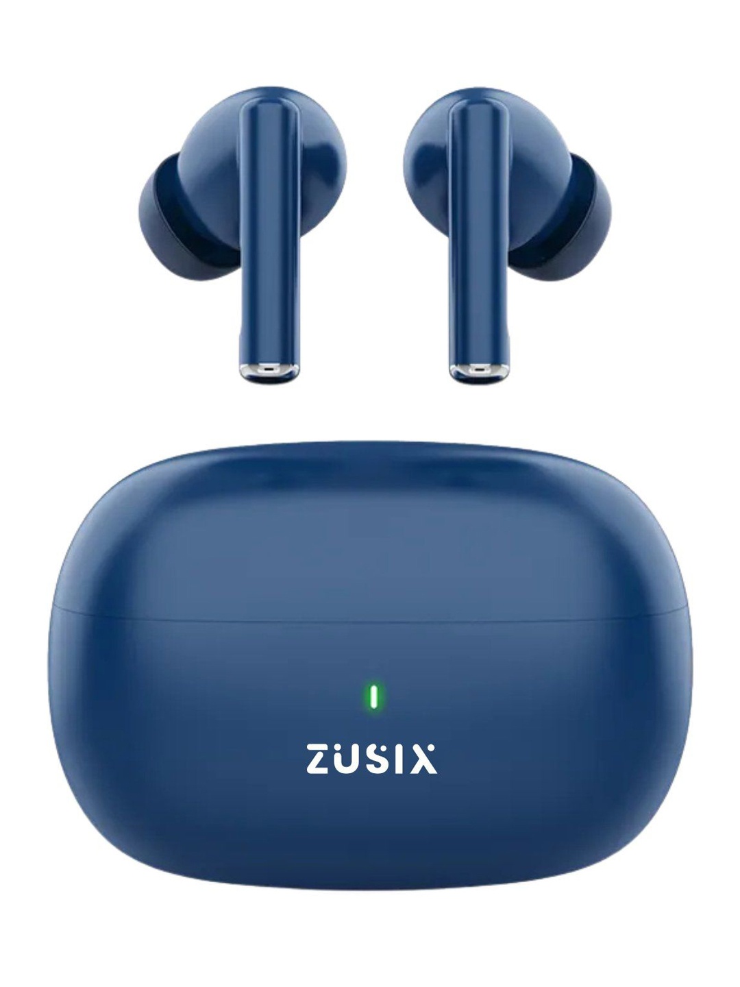 

Zusix AuraPods 180 Truly Wireless Earbuds (TWS) With 55H Playtime Deep Bass Headphones, Blue